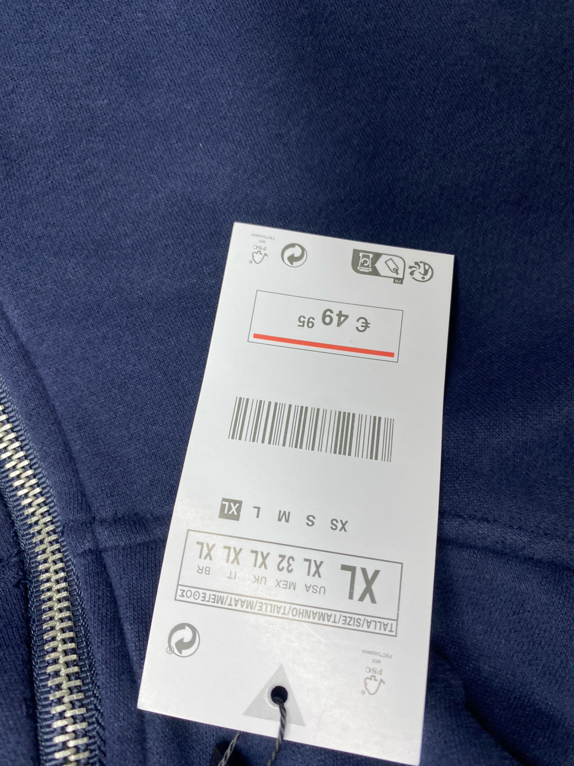 Foto QC 8 de Zara Basic Zip Sweater Quarter-Zip Oyster White