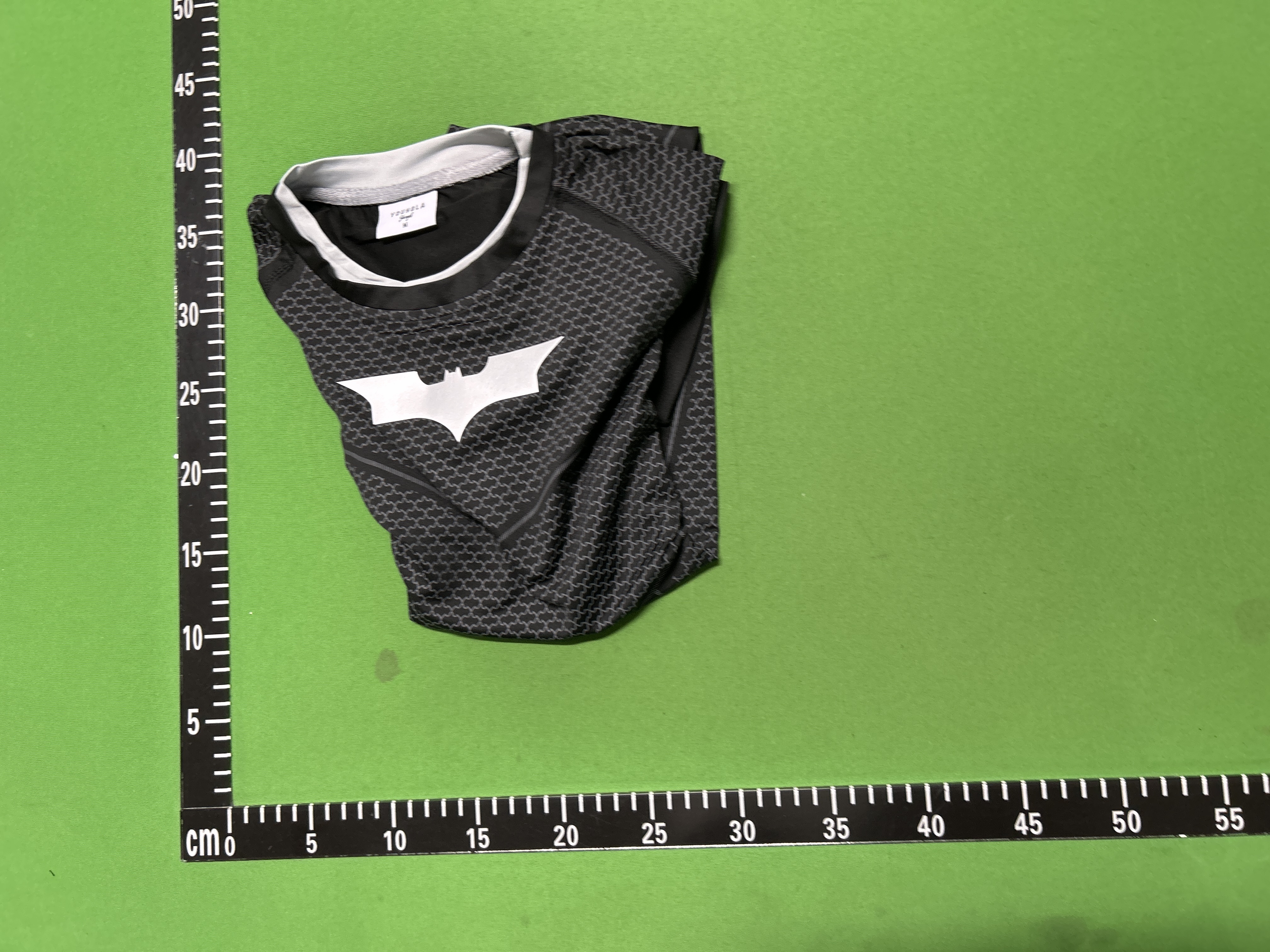 Foto QC 5 de YoungLA The Dark Knight T-shirt Batman Logo Black