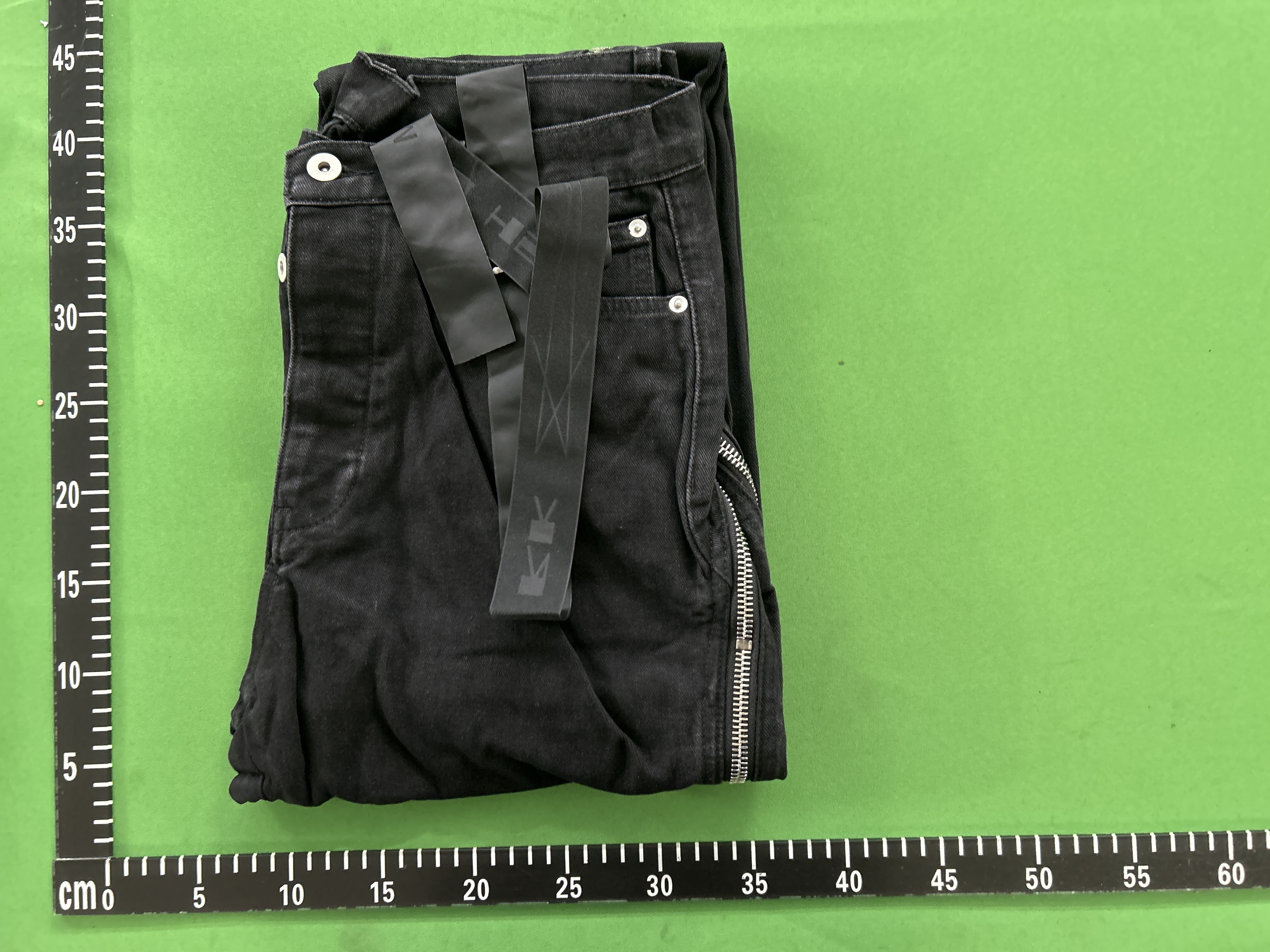 Foto QC 5 de Rick Owens DRKSHDW Jeans Multi-Zipper Flared Black