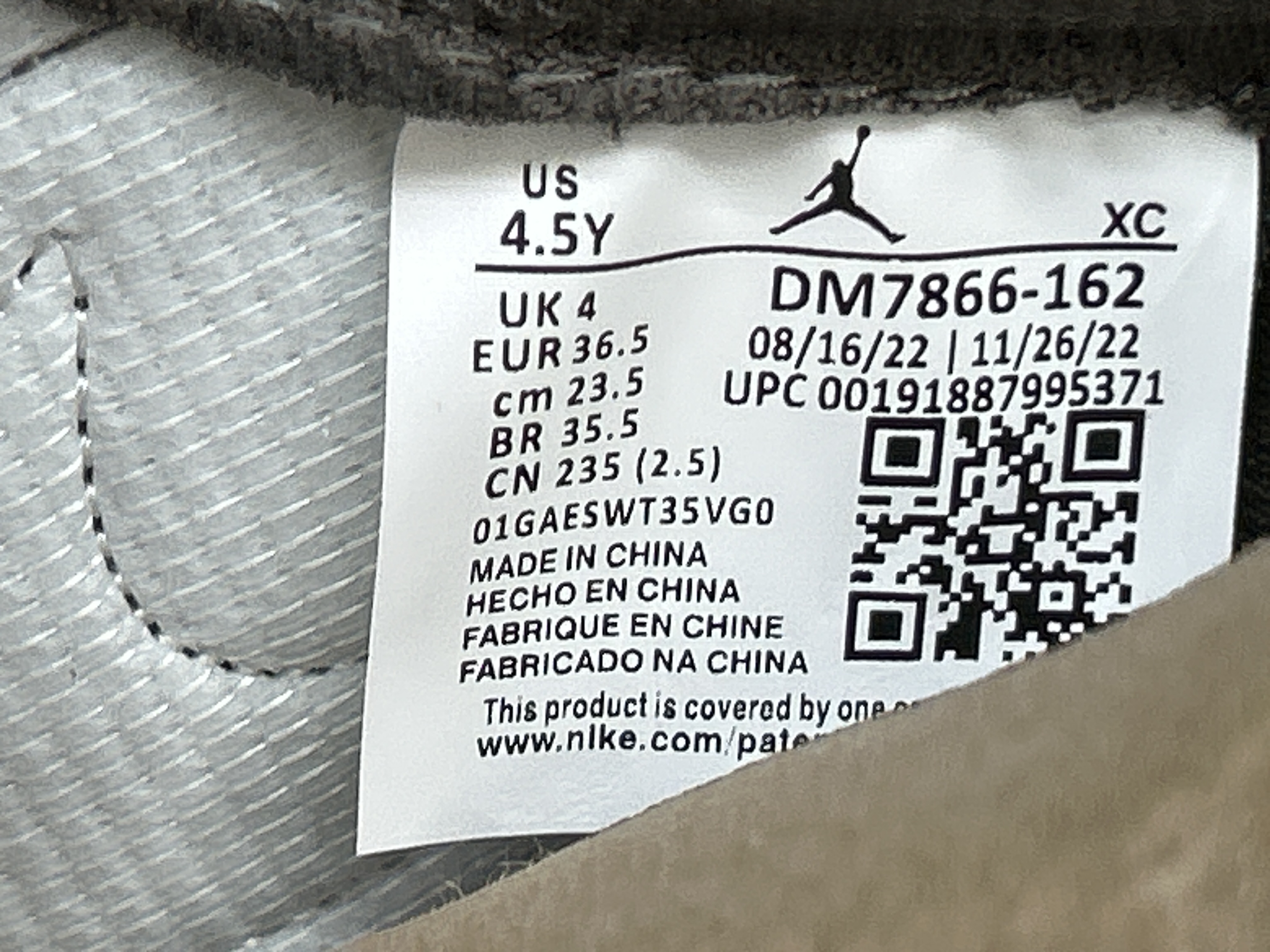 Foto QC 7 de Jordan 1 Retro Low OG SP Travis Scott Black Phantom DM7866-001