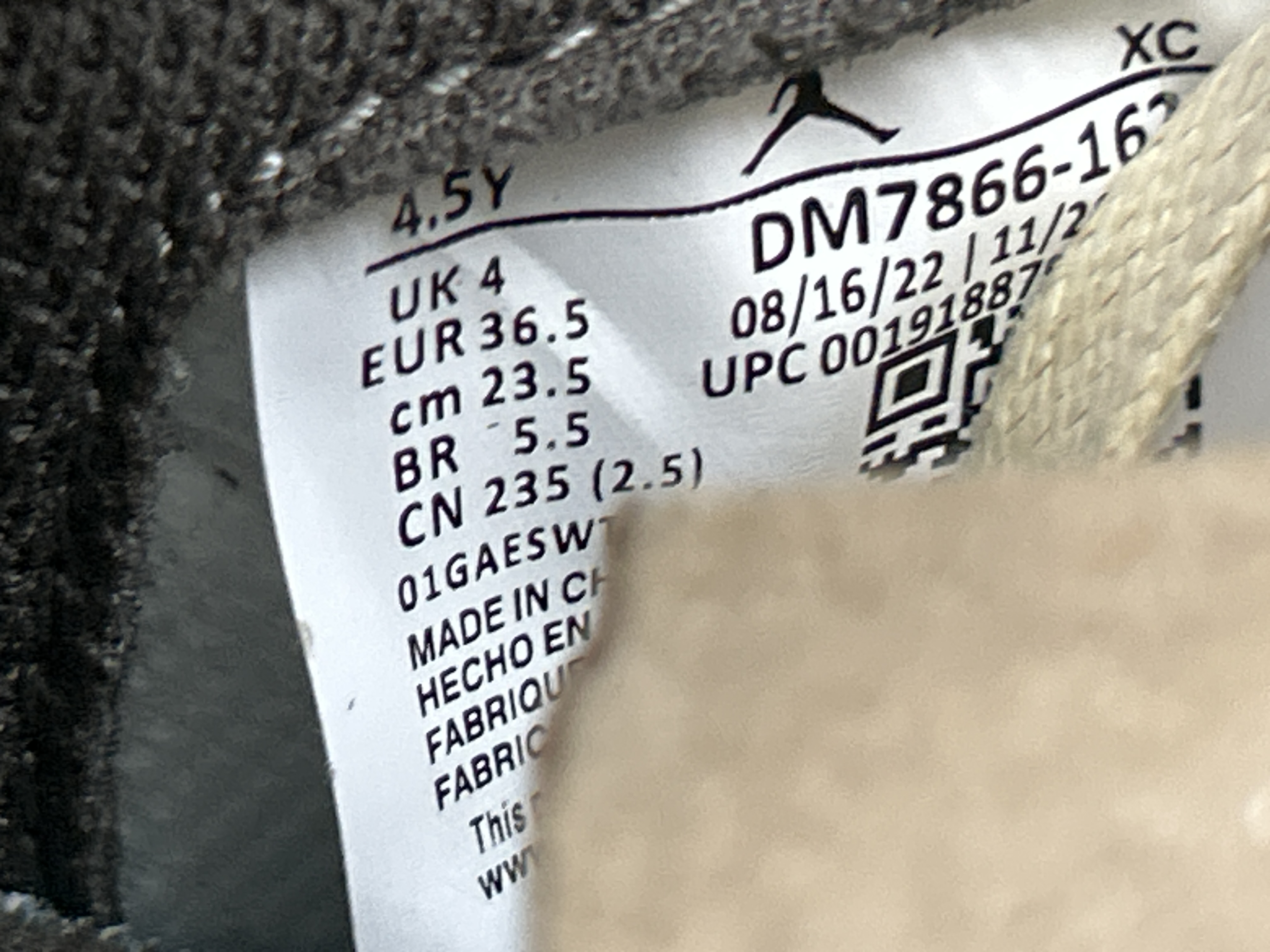 Foto QC 8 de Jordan 1 Retro Low OG SP Travis Scott Black Phantom DM7866-001