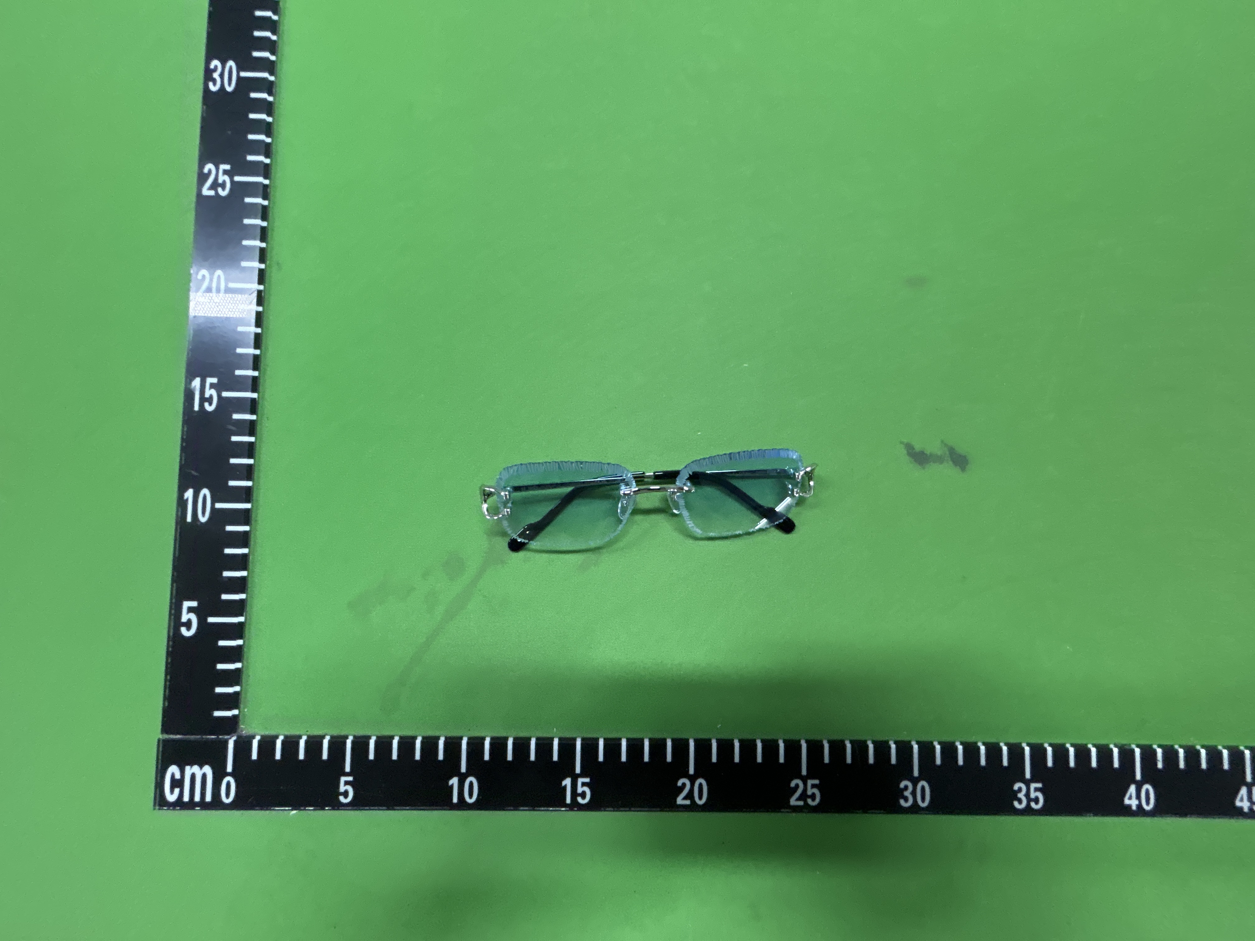 Foto QC 7 de Cartier Rimless Square-Frame Metal Sunglasses Silver Grey Gradient (CT0829)