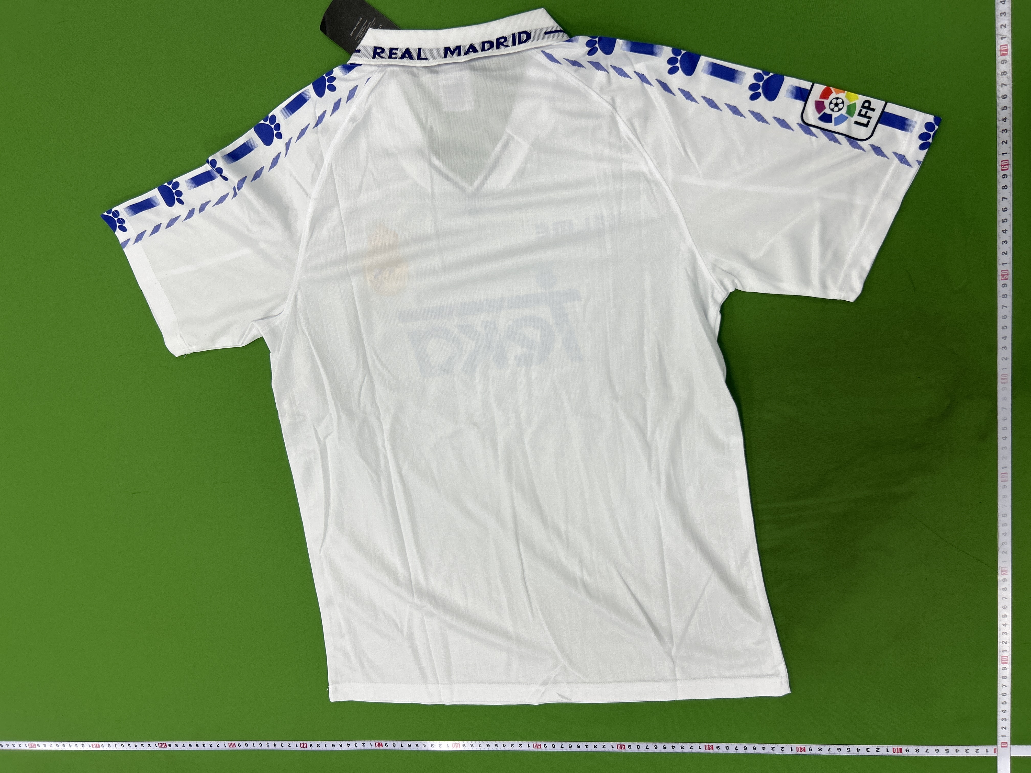 Foto QC 6 de Hummel x Real Madrid Retro 1986/87 Away Jersey Blue