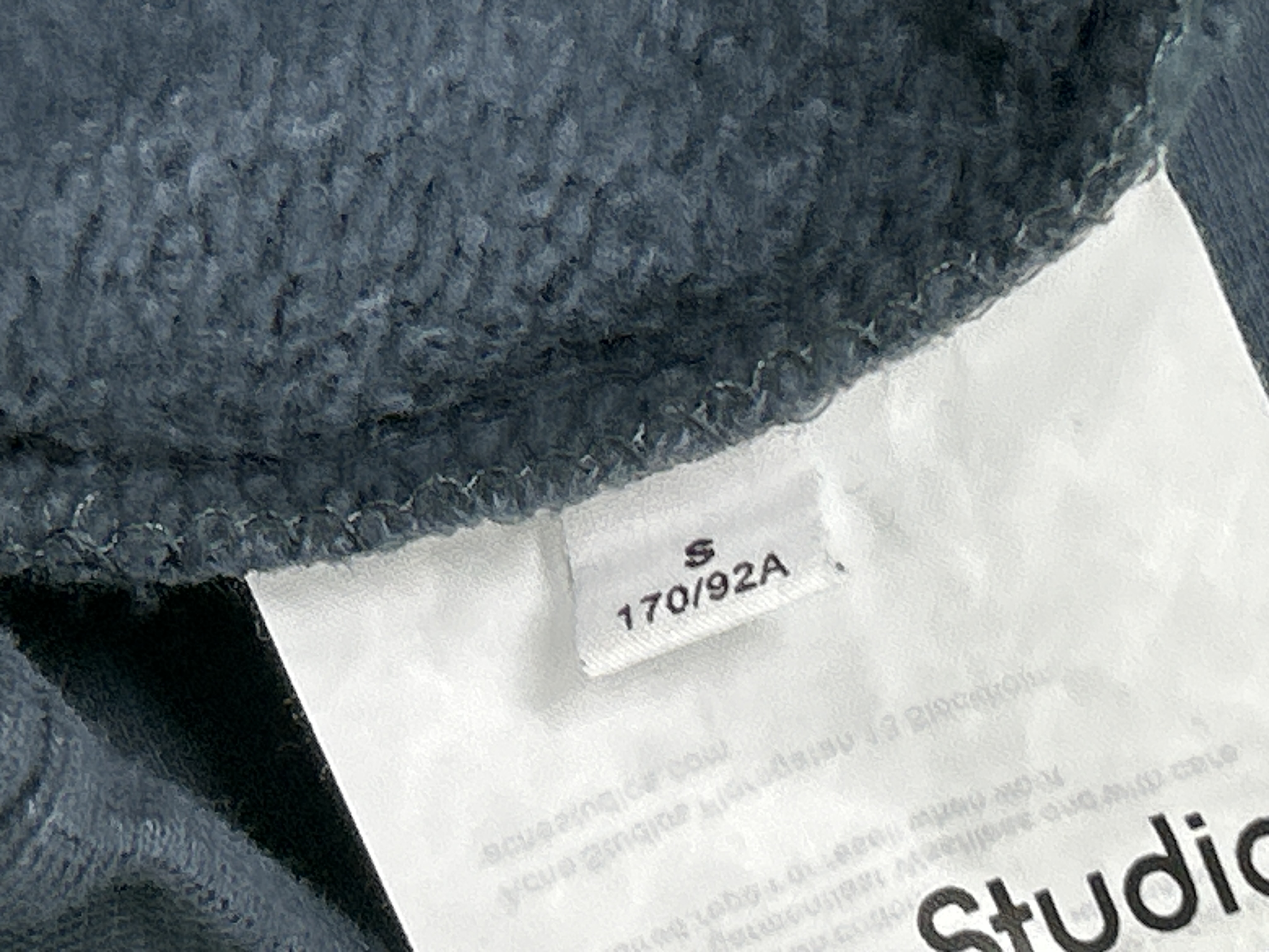 Foto QC 4 de Acne Studios Logo Hooded Sweatshirt White
