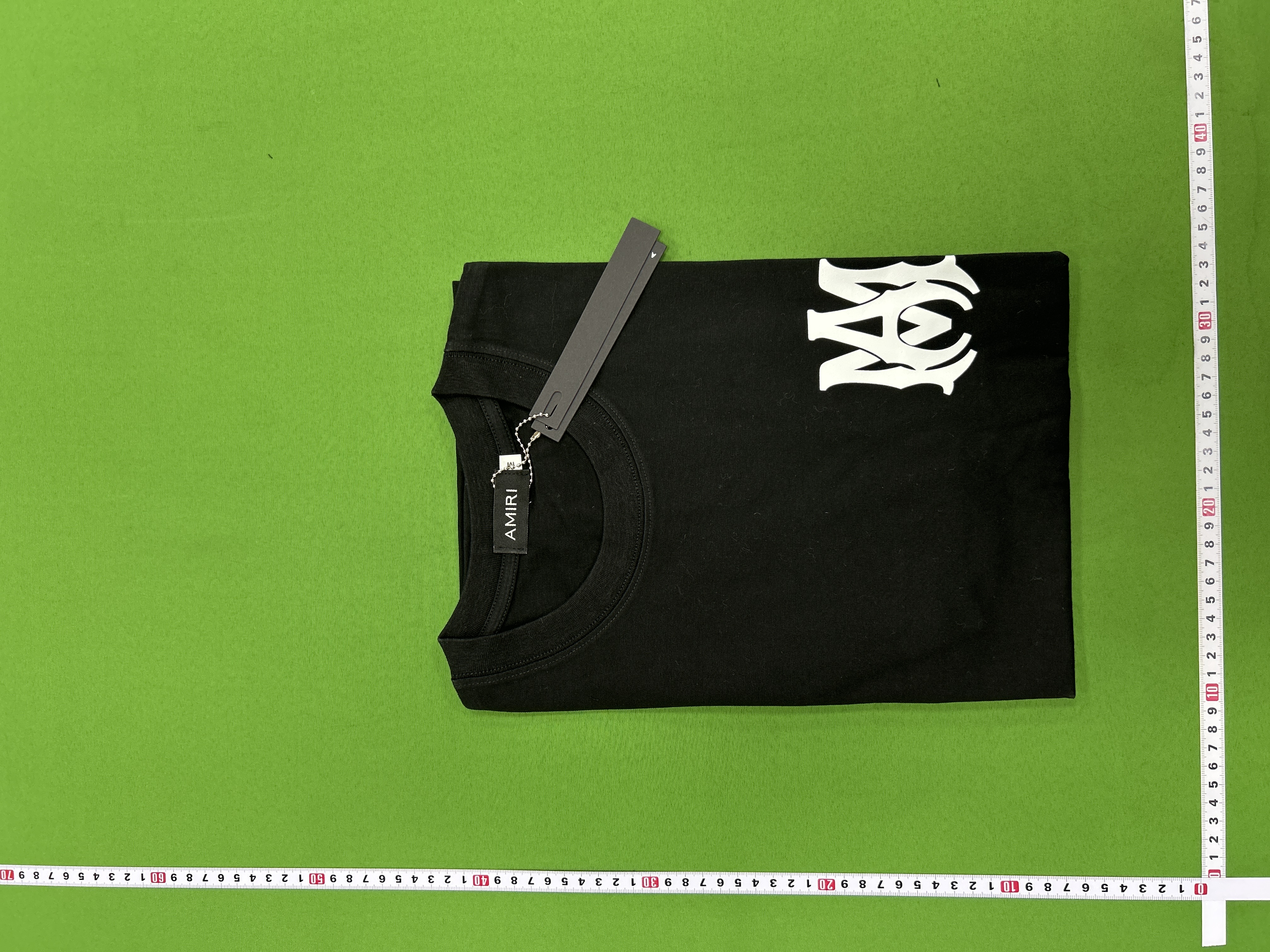 Foto QC 5 de Amiri T-shirt Drip Logo Blue