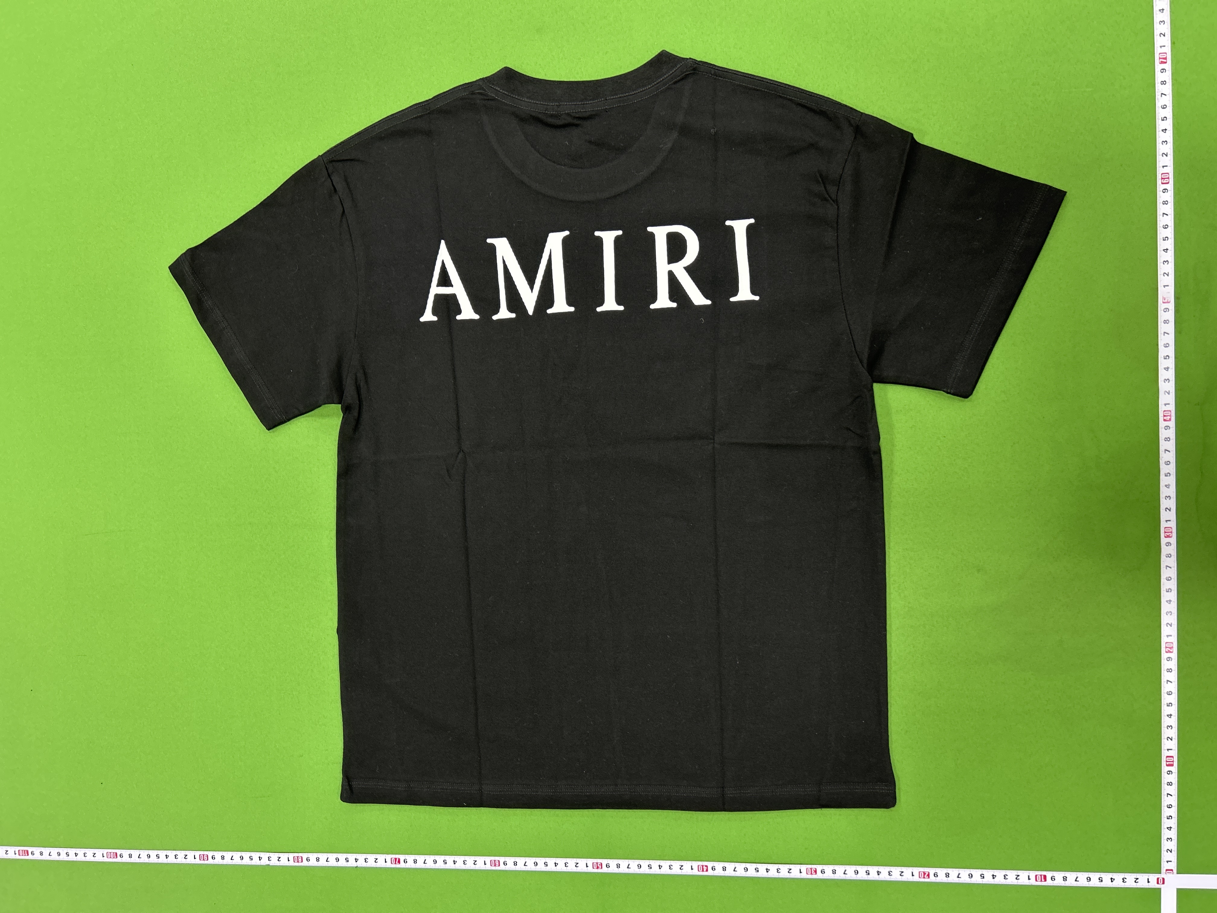 Foto QC 8 de Amiri T-shirt Drip Logo Blue