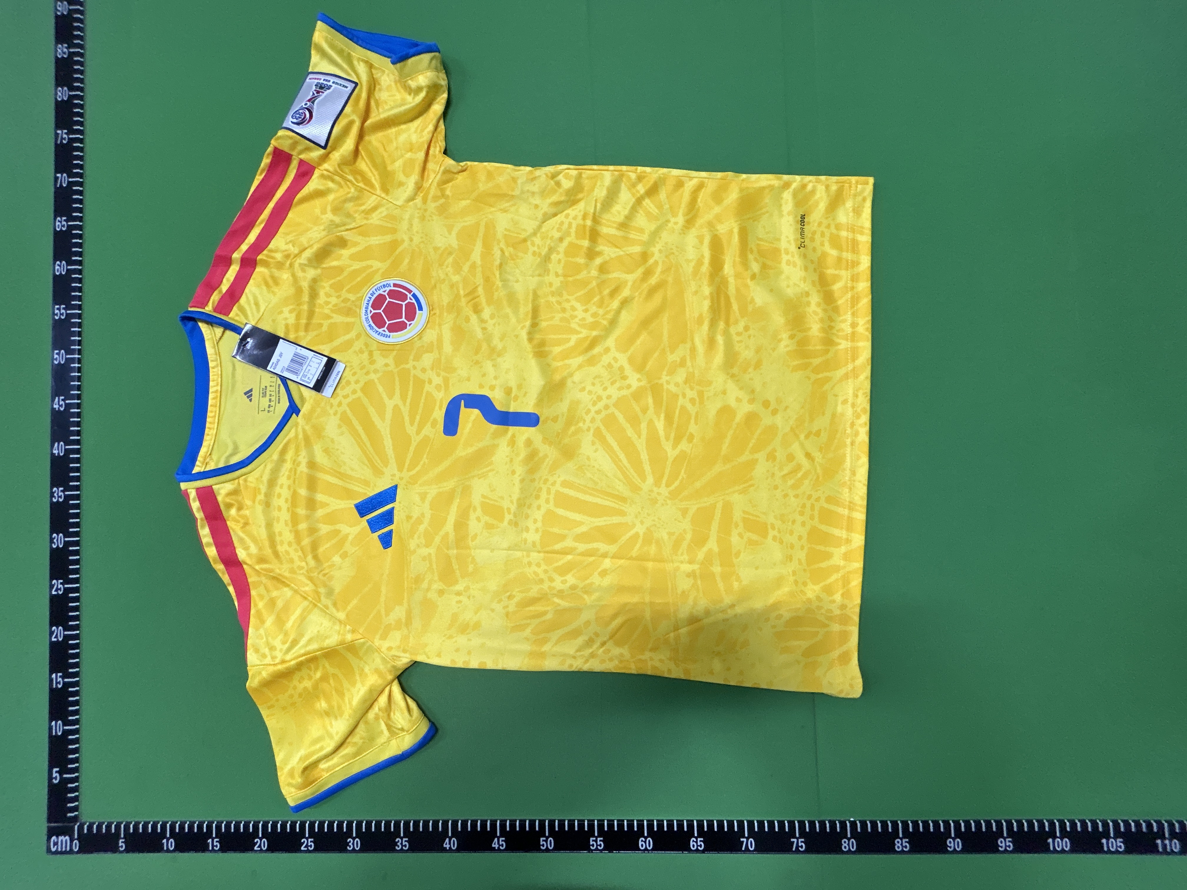 Foto QC 8 de adidas Colombia 2024 Home Fan Jersey Yellow