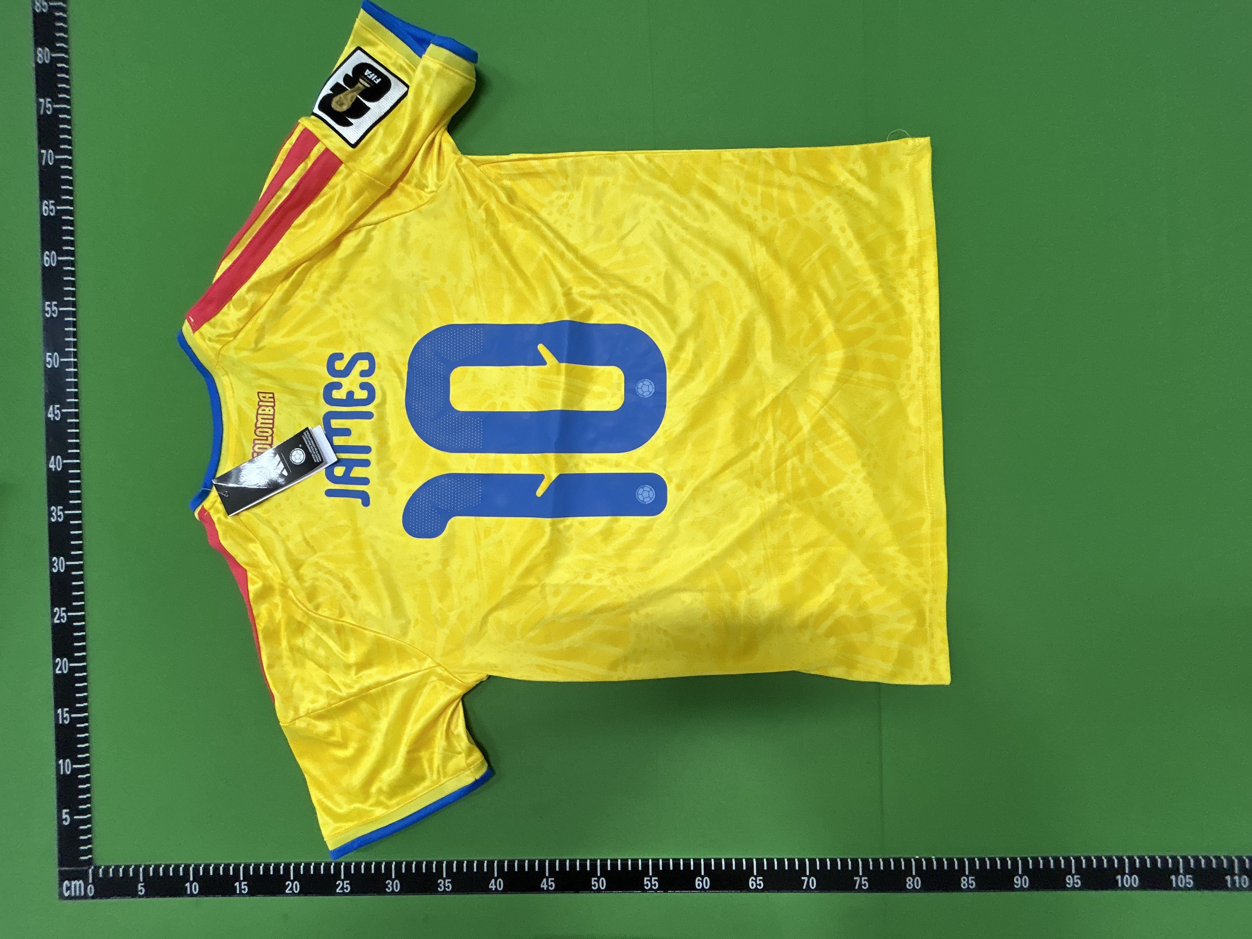 Foto QC 3 de adidas Colombia 2024 Home Fan Jersey Yellow