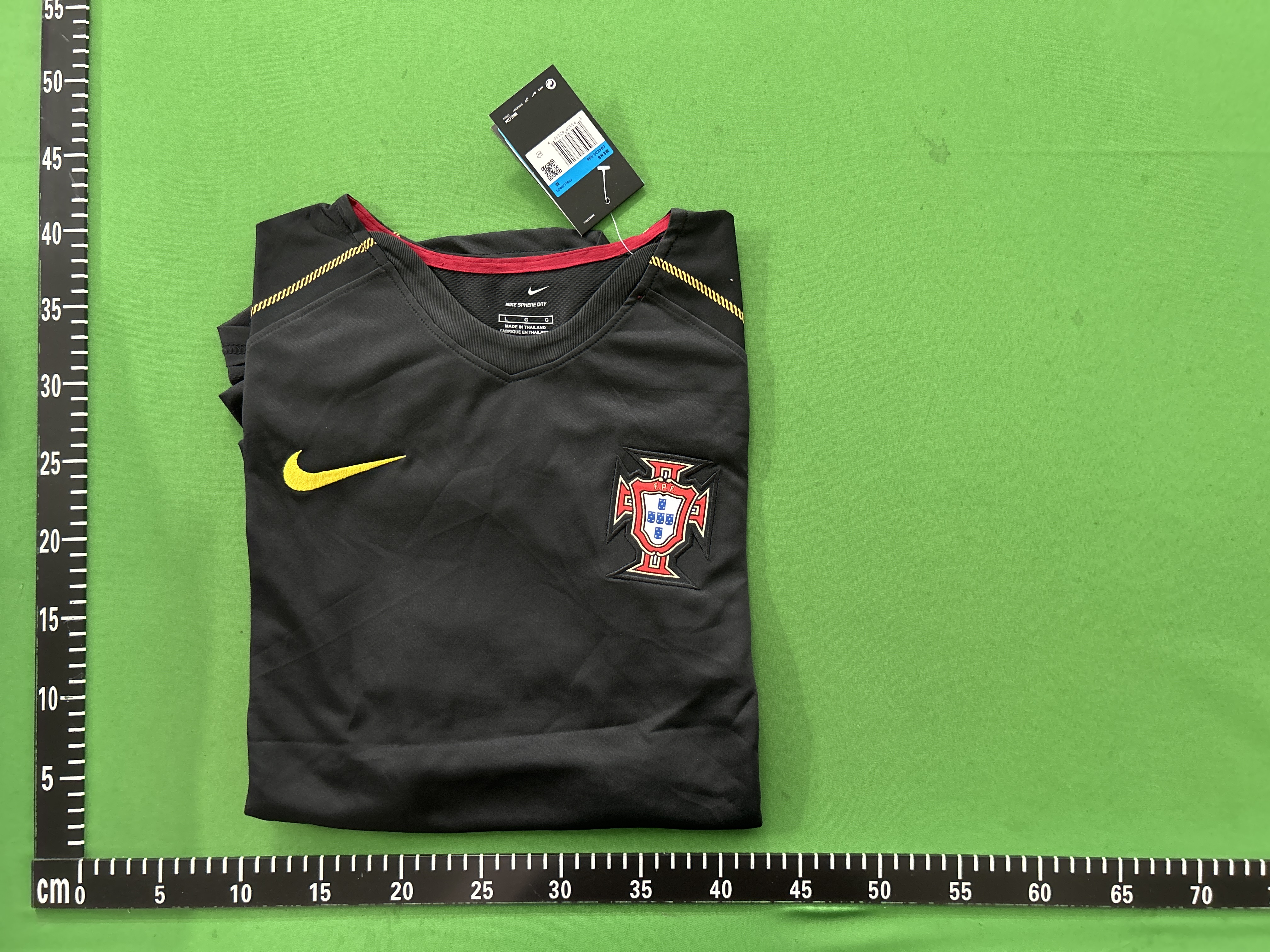 Foto QC 5 de Fila x Scotland Retro 2002/03 Away Chest Band Jersey Yellow