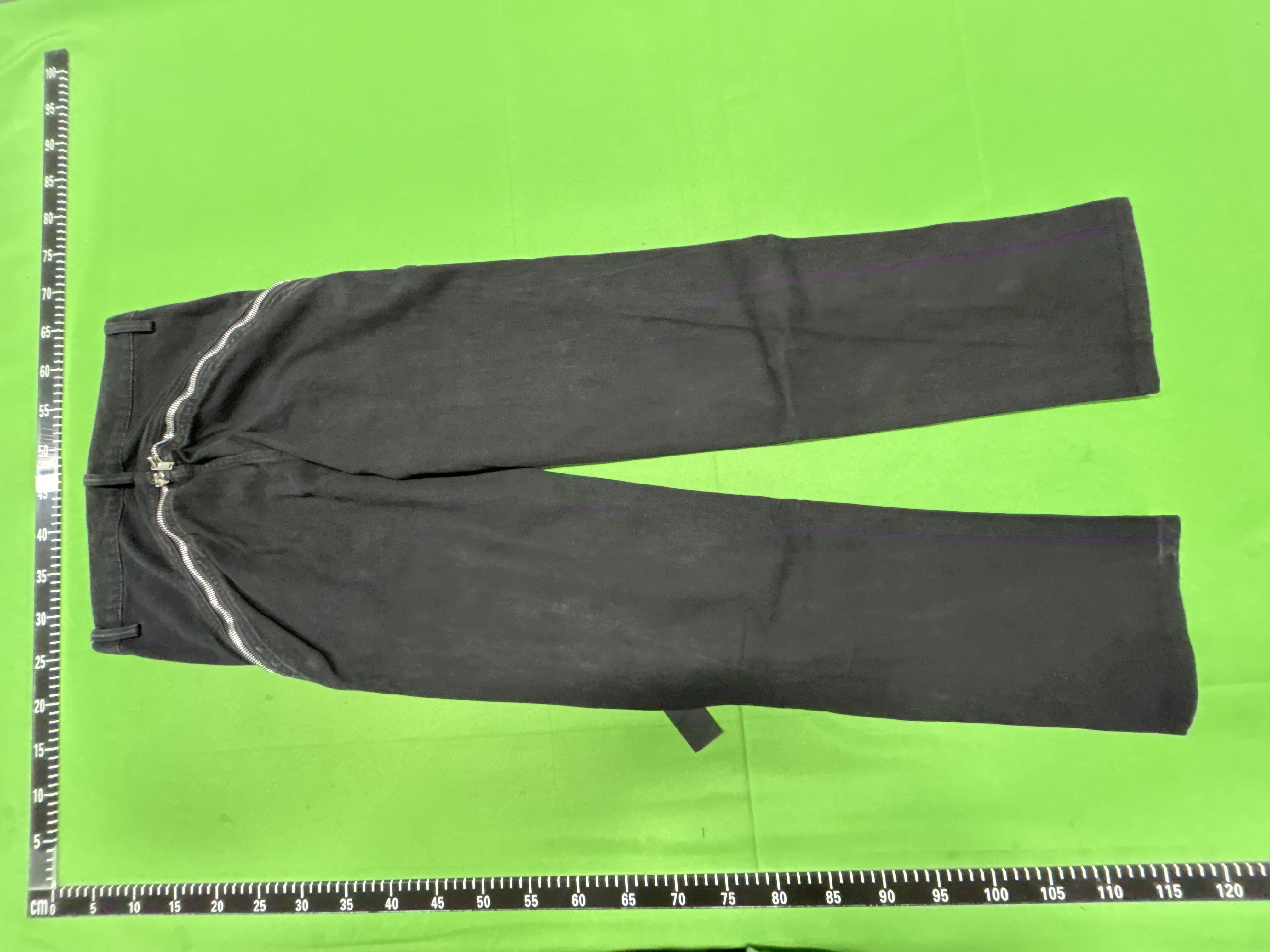 Foto QC 4 de Rick Owens DRKSHDW Jeans Multi-Zipper Flared Black