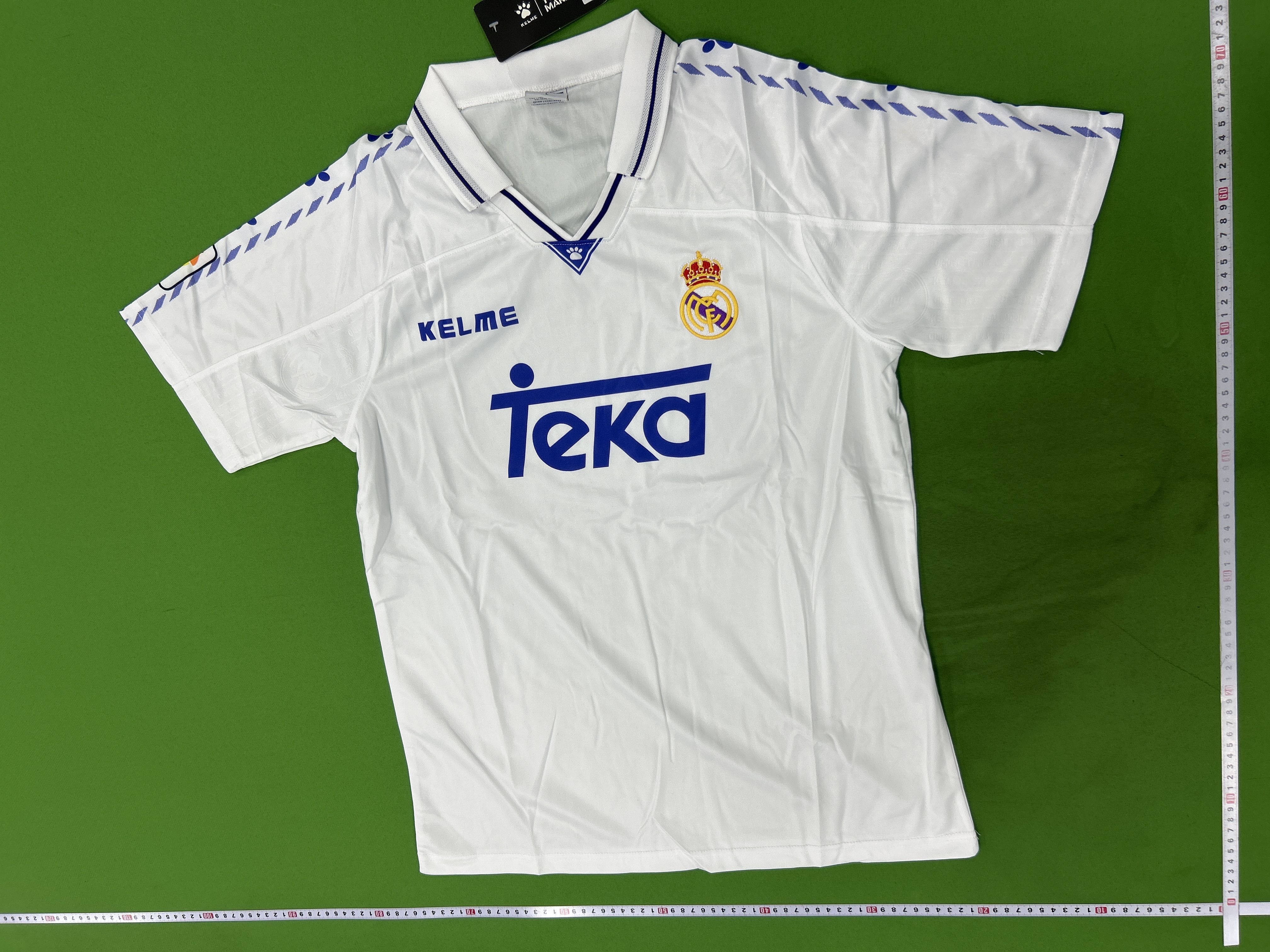 Foto QC 7 de Hummel x Real Madrid Retro 1986/87 Away Jersey Blue