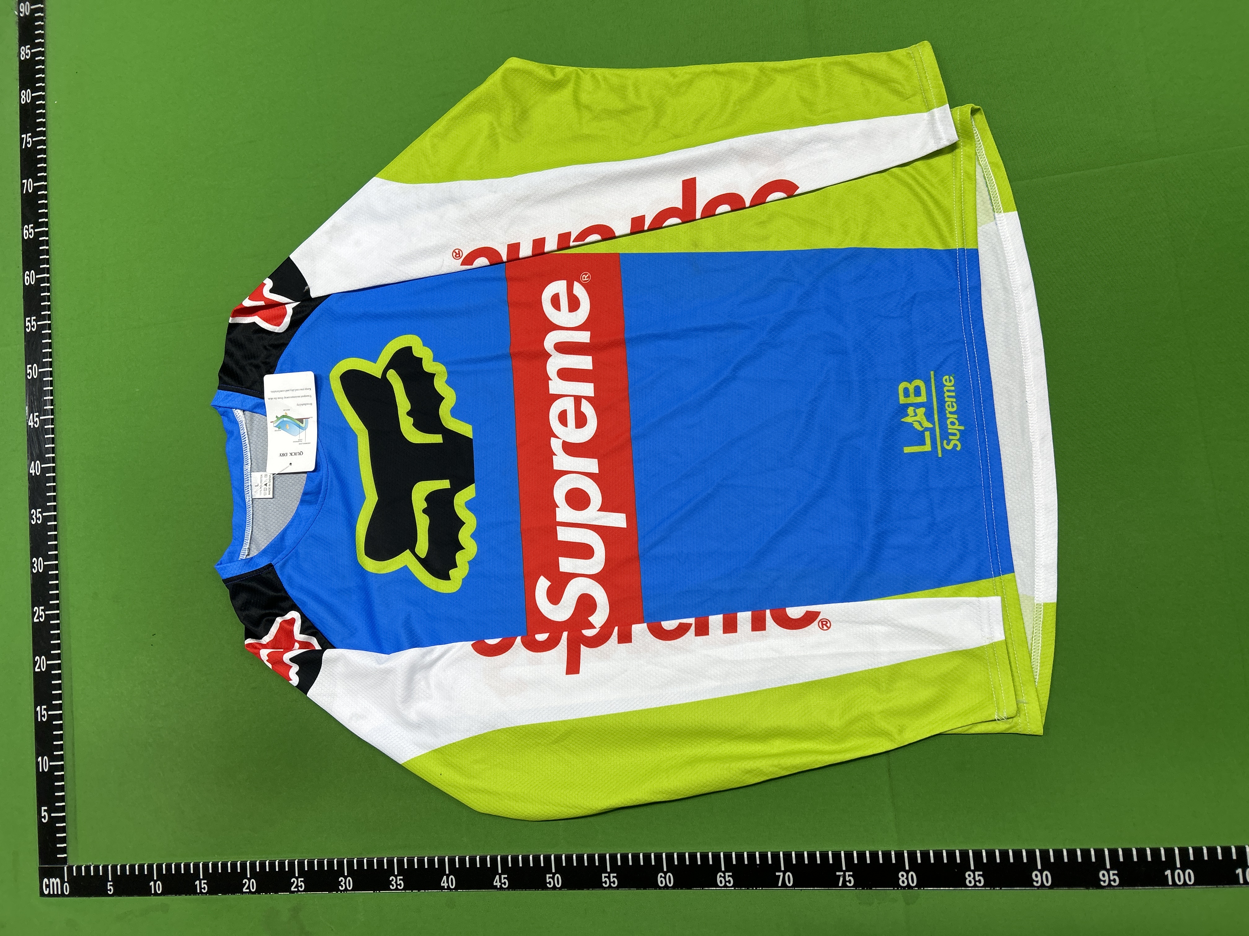Foto QC 7 de Supreme x Fox Racing 2018 Moto Jersey Multicolor