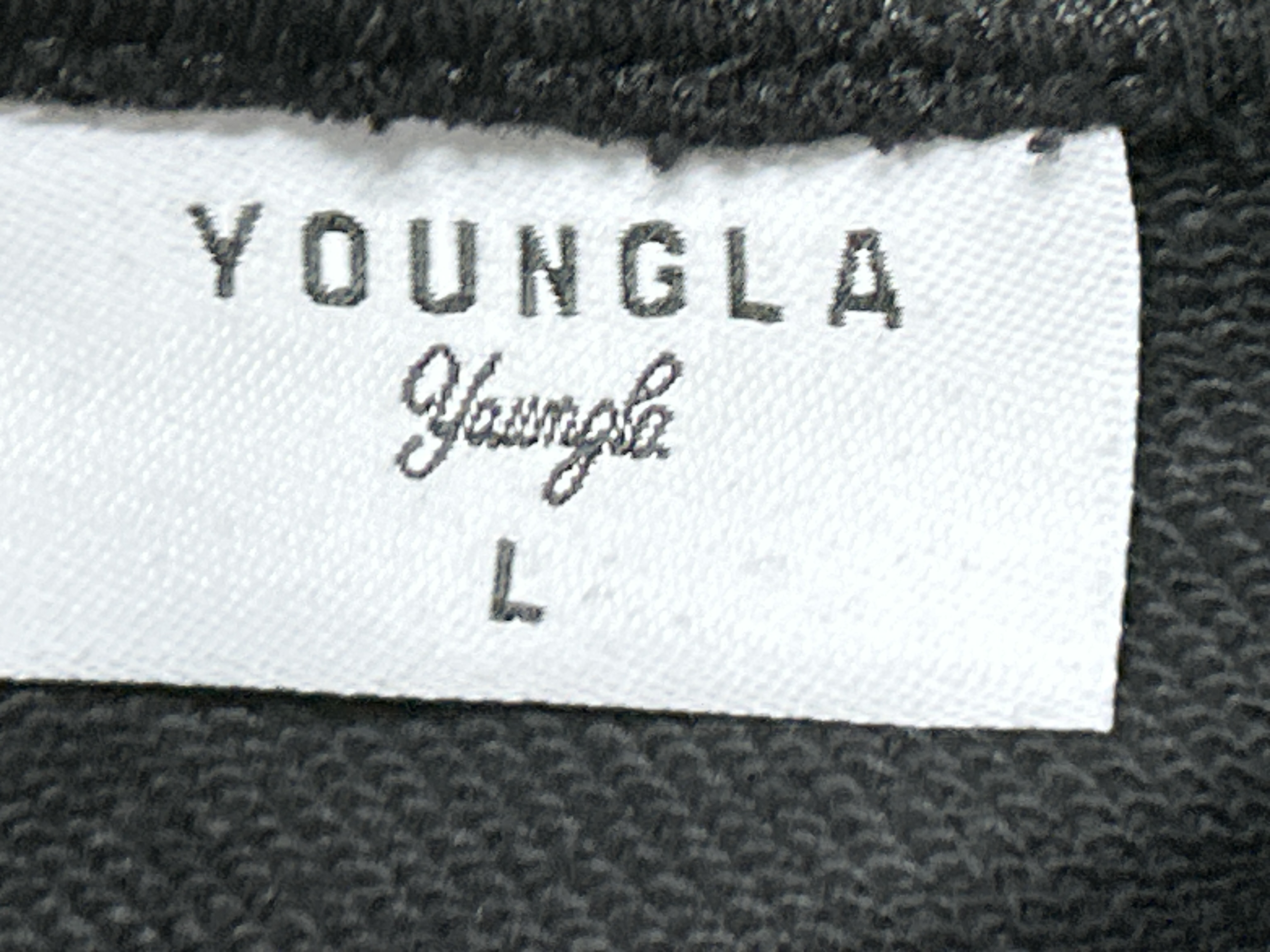 Foto QC 6 de YOUNGLA Sweater Graphic Back Print Black