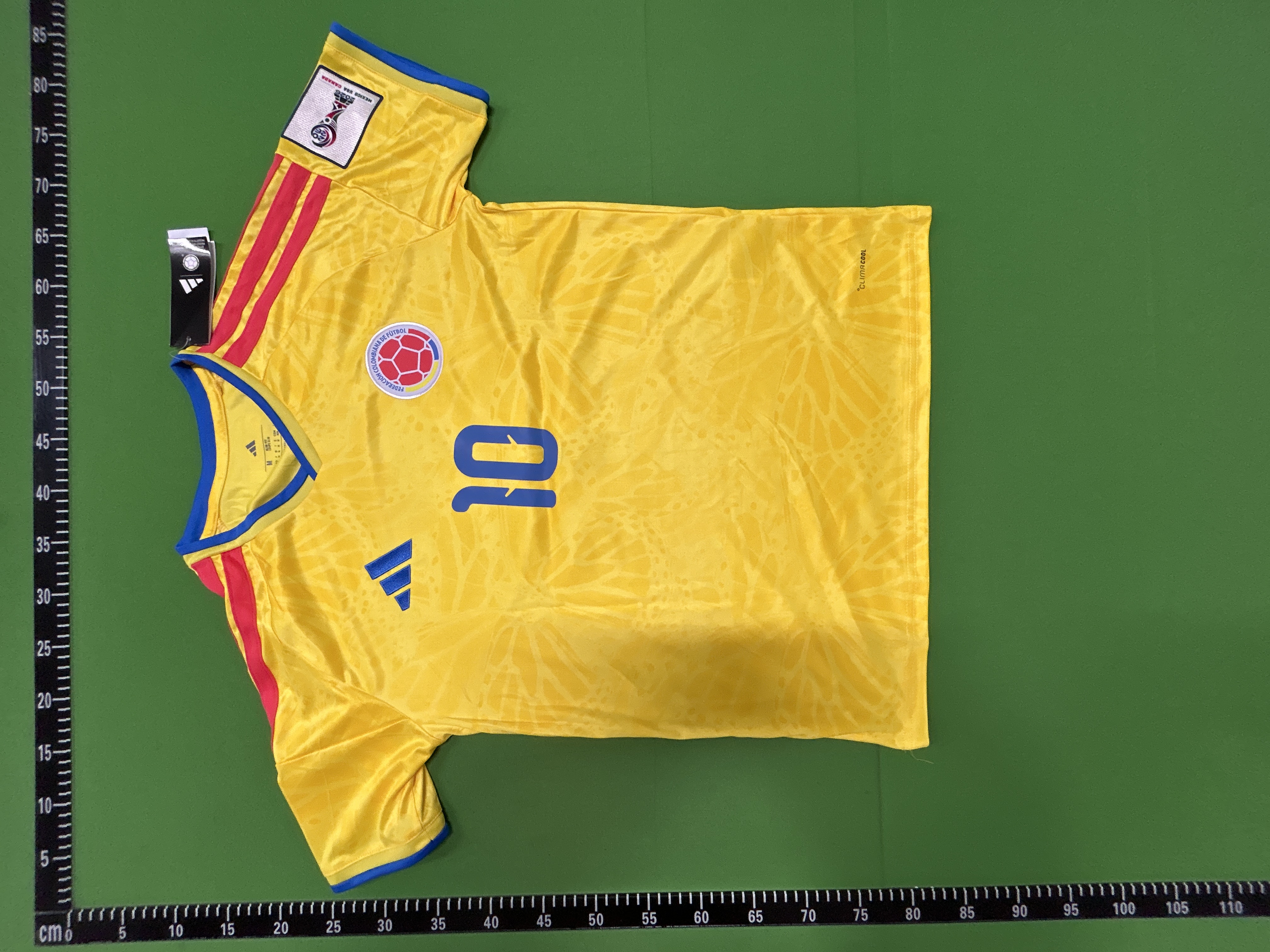 Foto QC 4 de adidas Colombia 2024 Home Fan Jersey Yellow