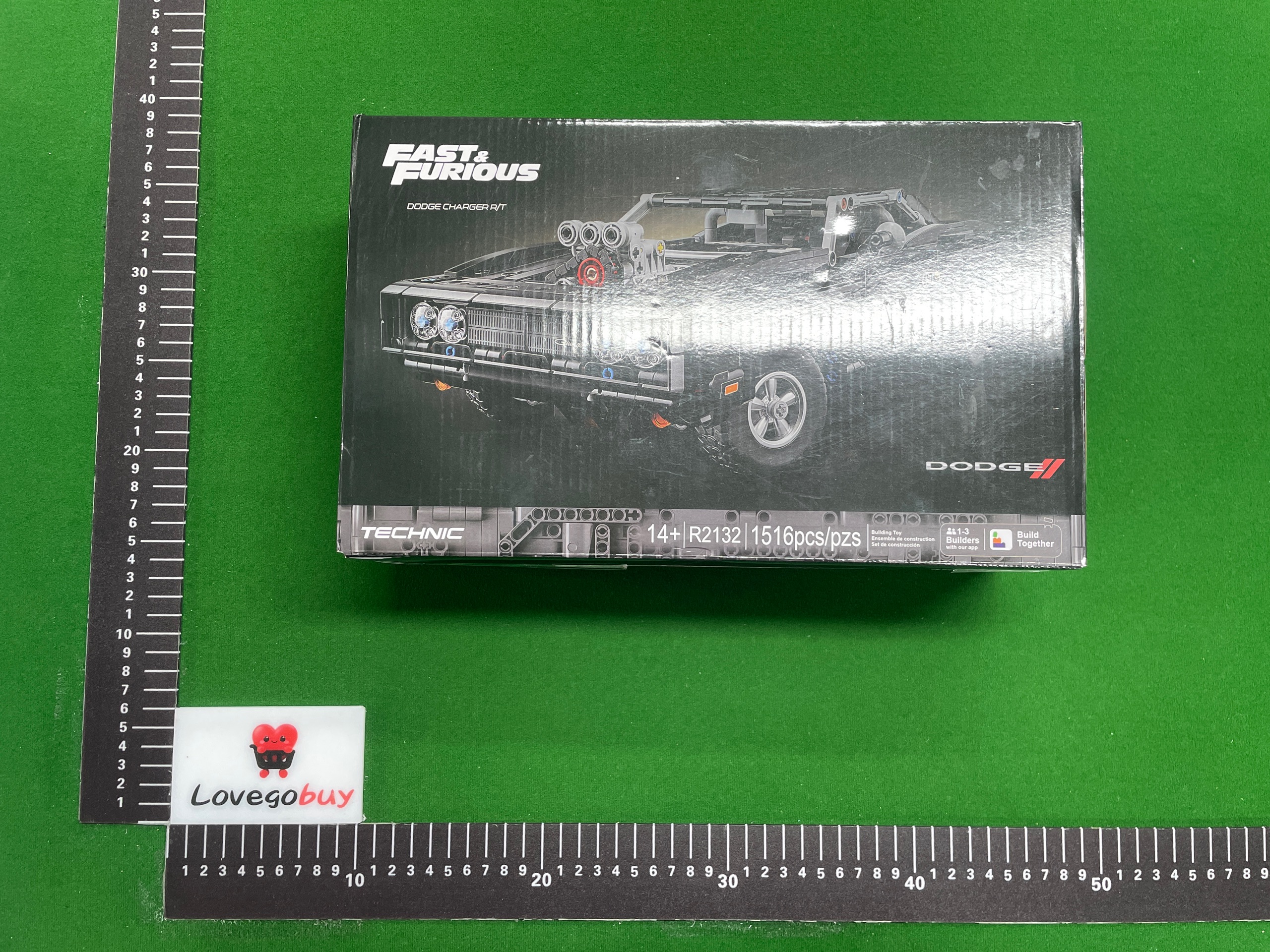 Foto QC 7 de LEGO Fast and Furious Technic Dodge Charger R/T Plastic Figure