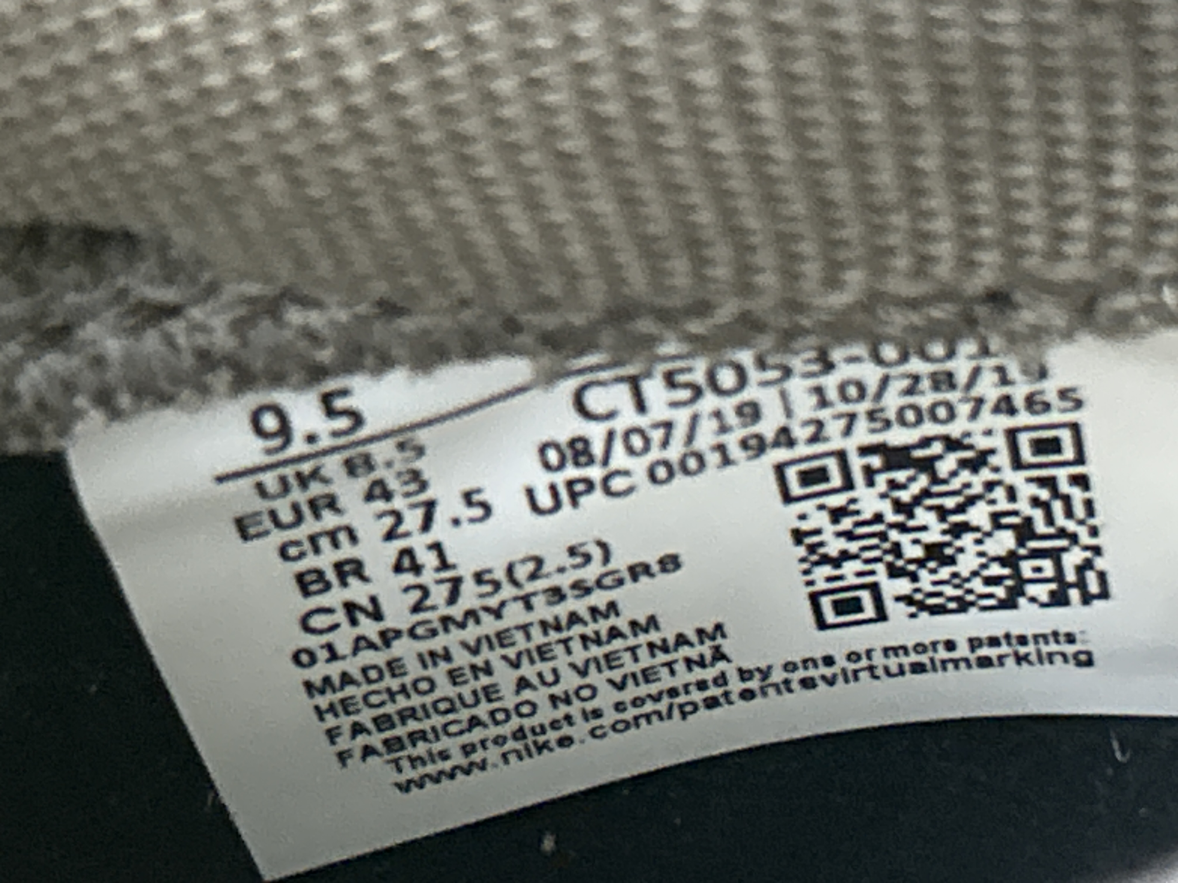 Foto QC 7 de Nike Dunk Low Off-White University Red CT0856-600