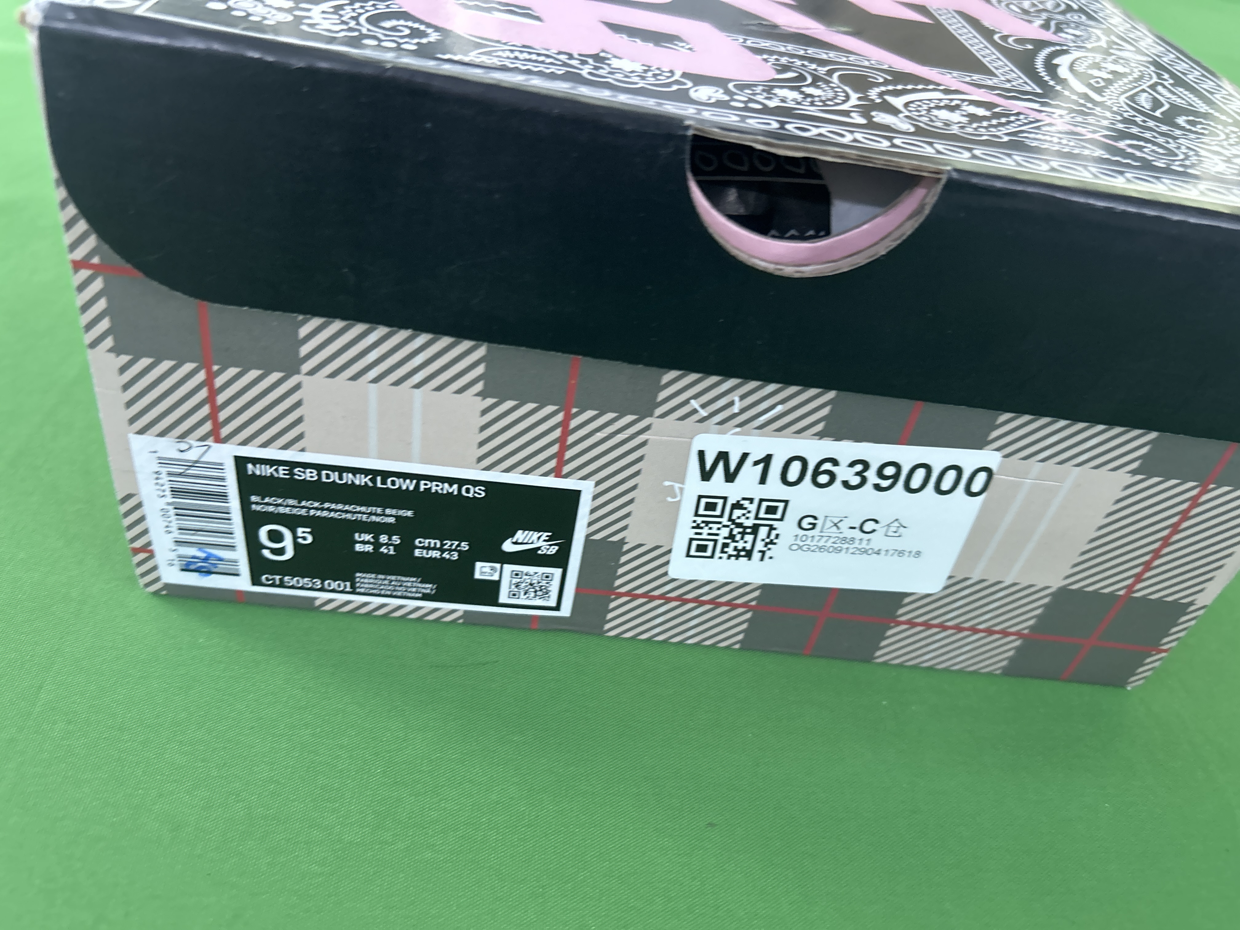 Foto QC 1 de Nike Dunk Low Off-White University Red CT0856-600