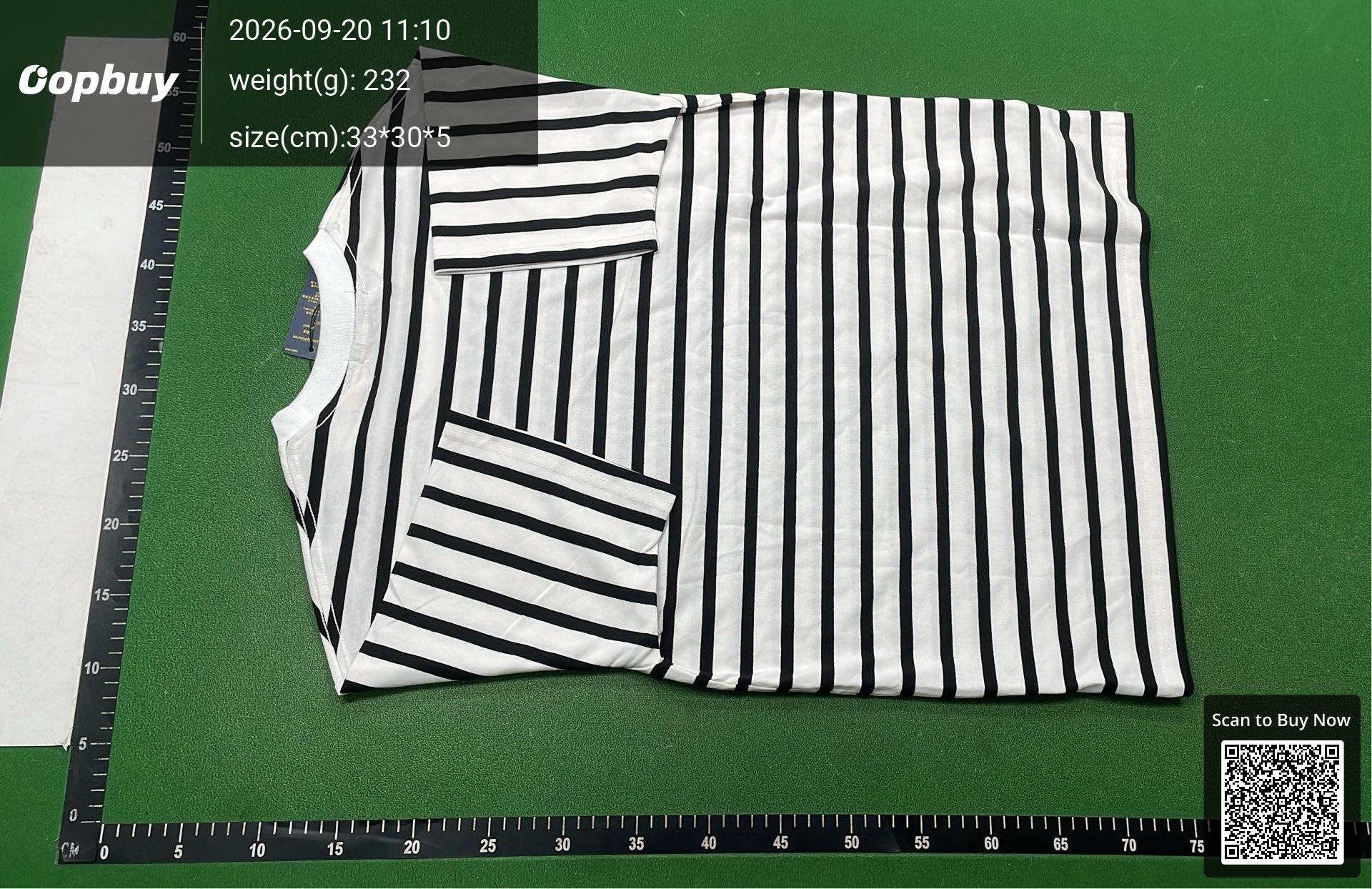 Foto QC 3 de Polo Ralph Lauren T-shirt Striped White Black