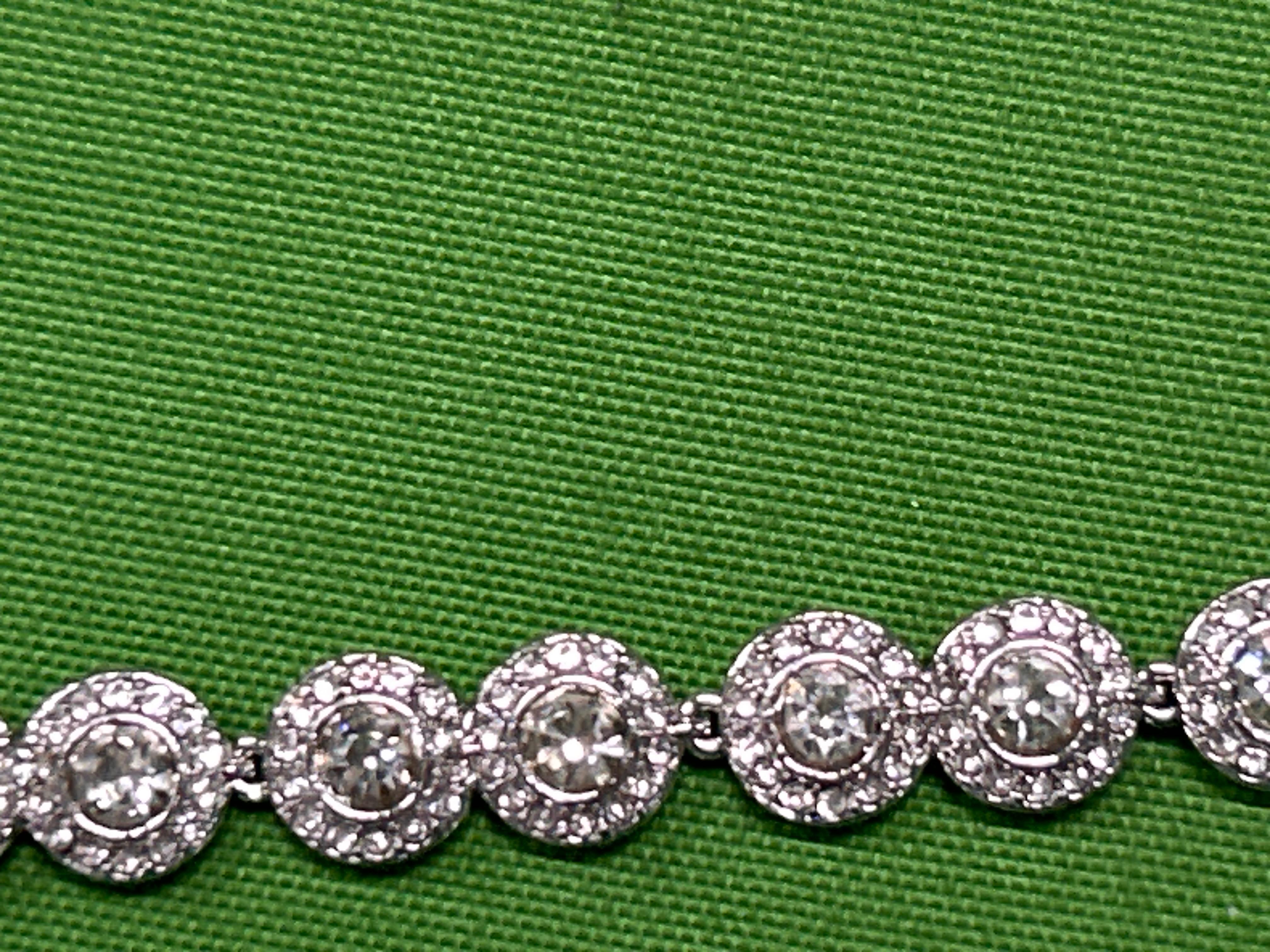Foto QC 6 de Swarovski Bracelet Metal Crystal White