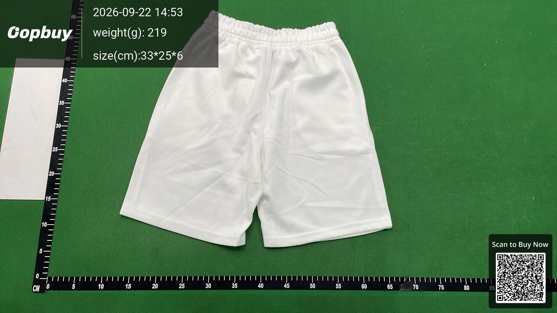 Foto QC 7 de Casablanca Sweat Shorts Graphic Off White