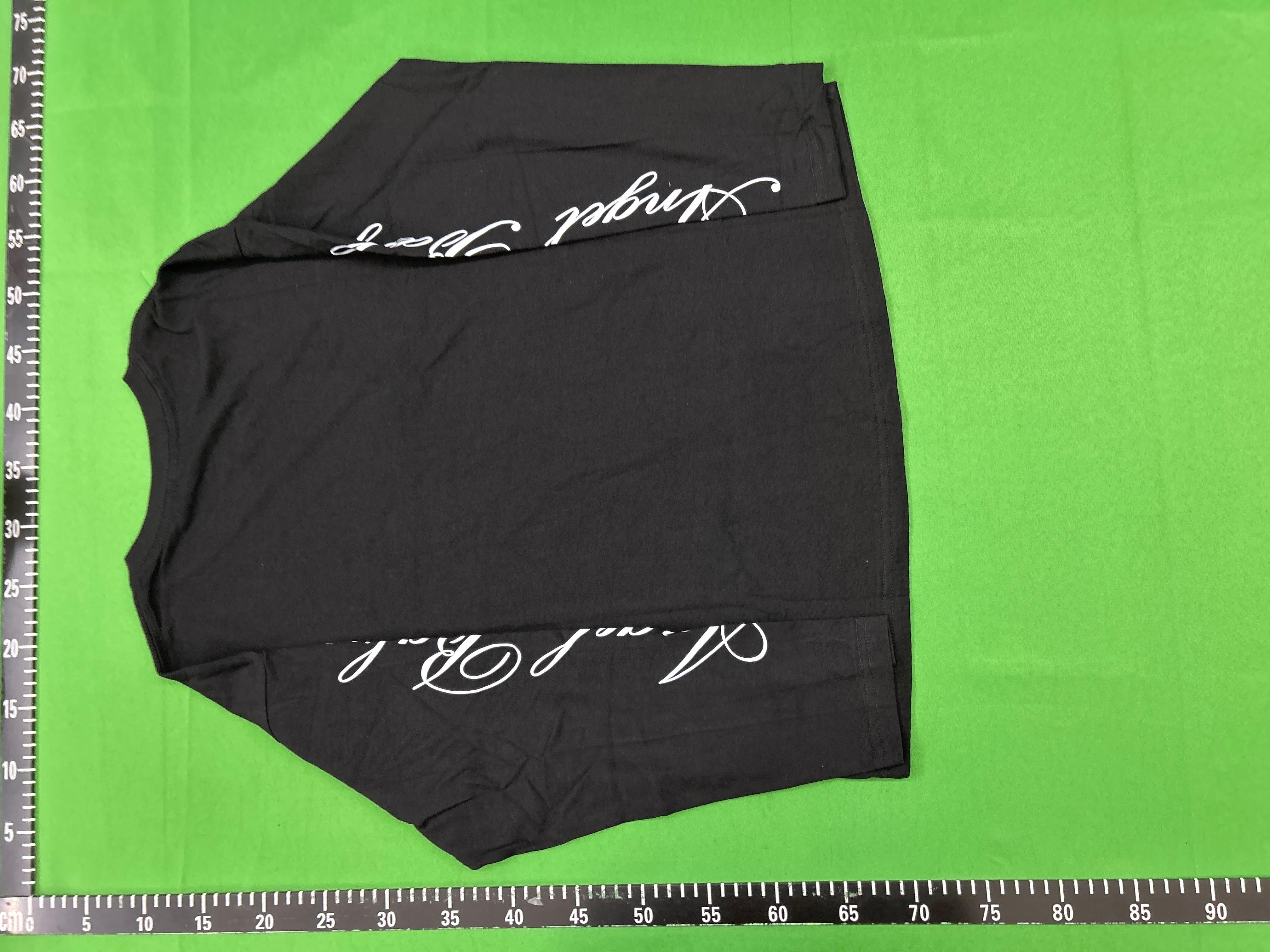 Foto QC 8 de Other T-shirt Angel Baby Sleeve Print Black