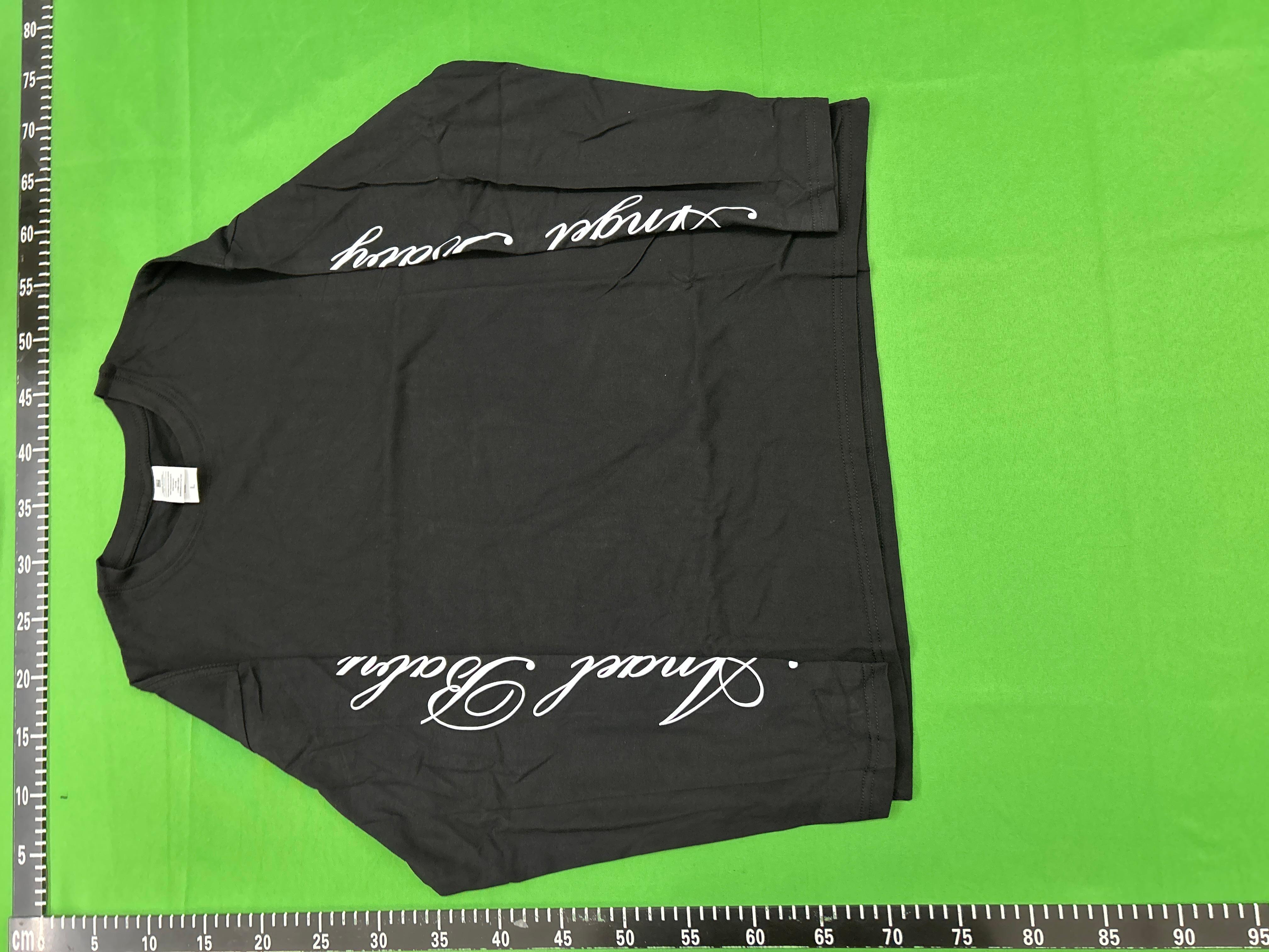 Foto QC 3 de Other T-shirt Angel Baby Sleeve Print Black