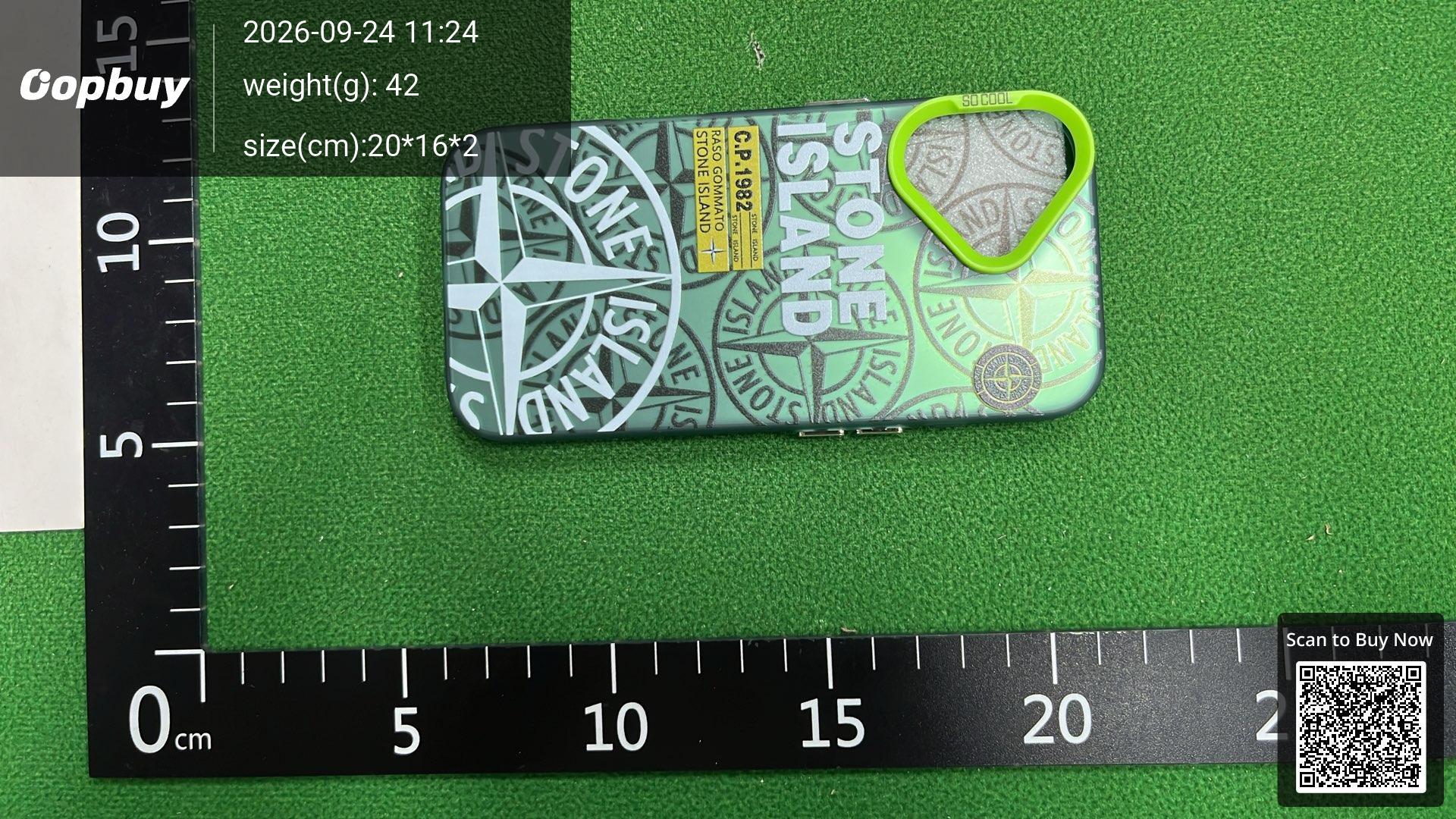 Foto QC 4 de Stone Island Case for iPhone 15 Pro Pink