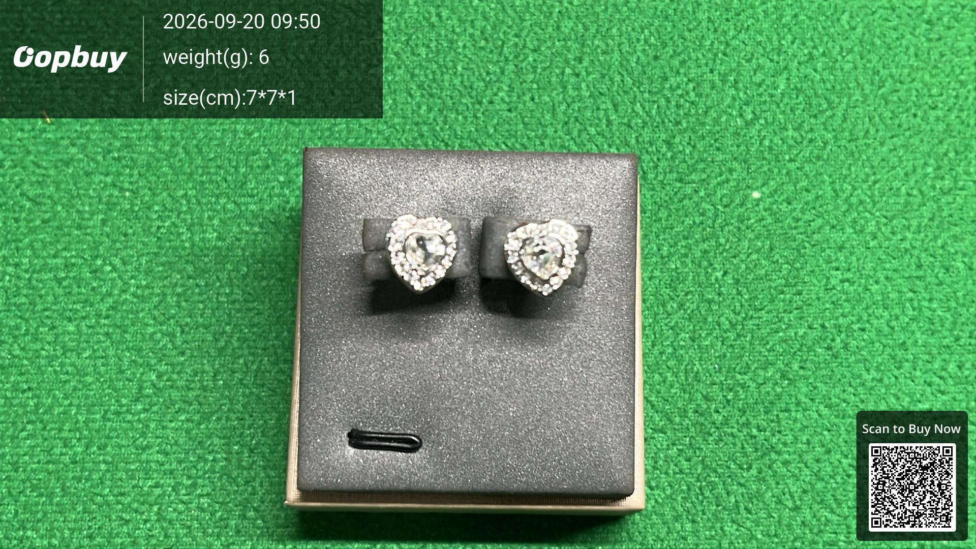 Foto QC 1 de Swarovski Jewelry Set Metal Crystal Red