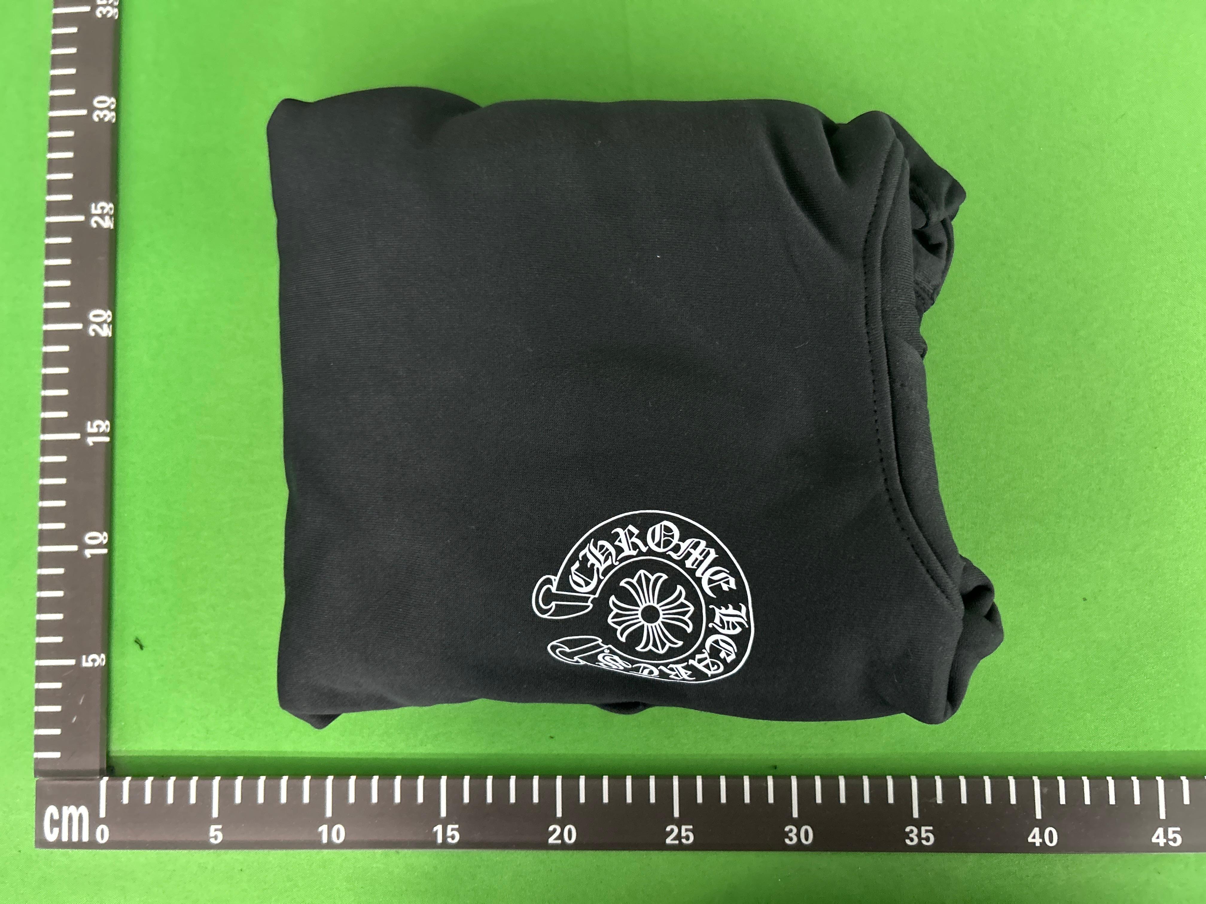 Foto QC 5 de Chrome Hearts Horseshoe Cross Zip Up Hoodie Black
