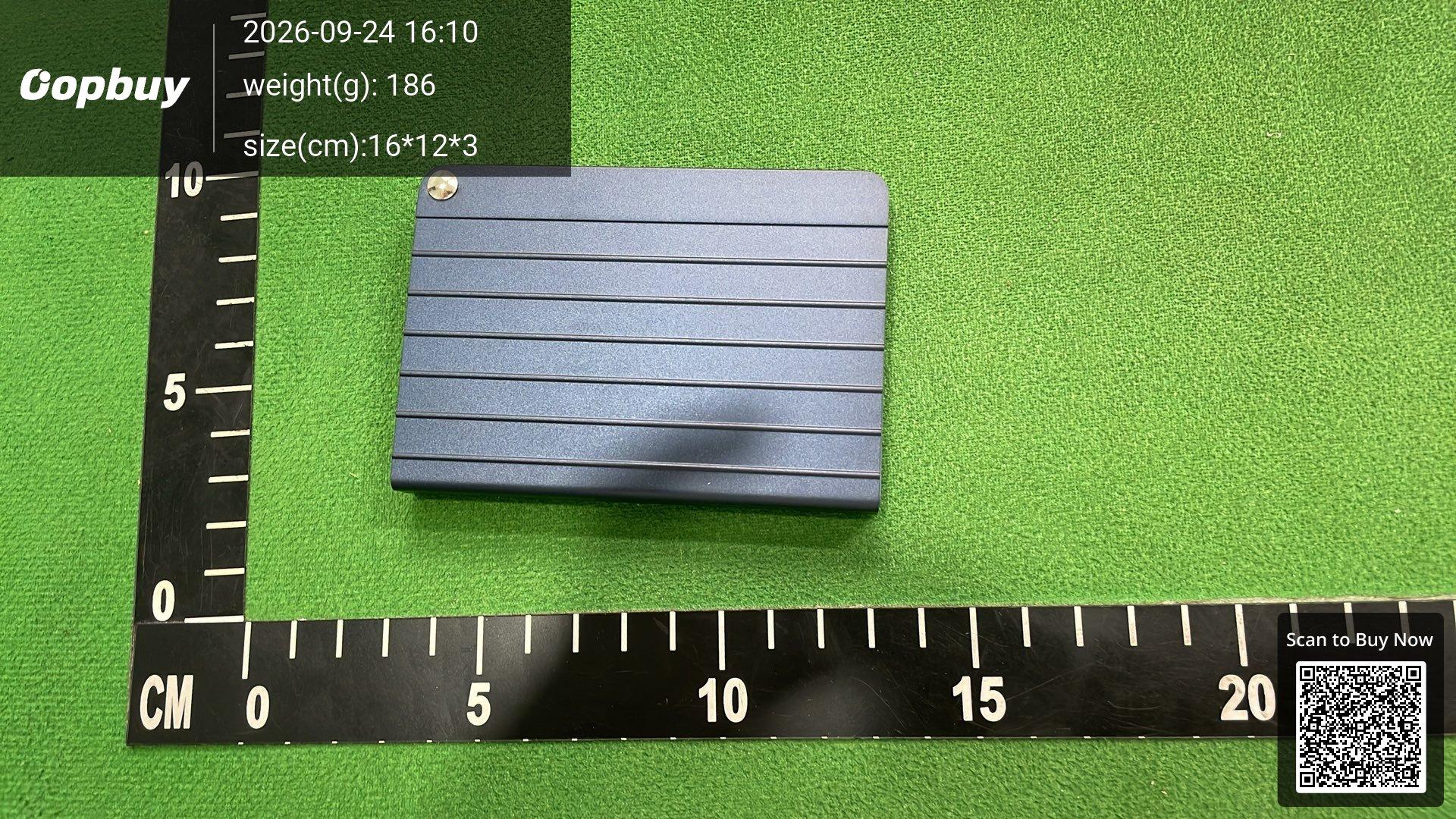 Foto QC 4 de RIMOWA Cardholder Aluminum Purple