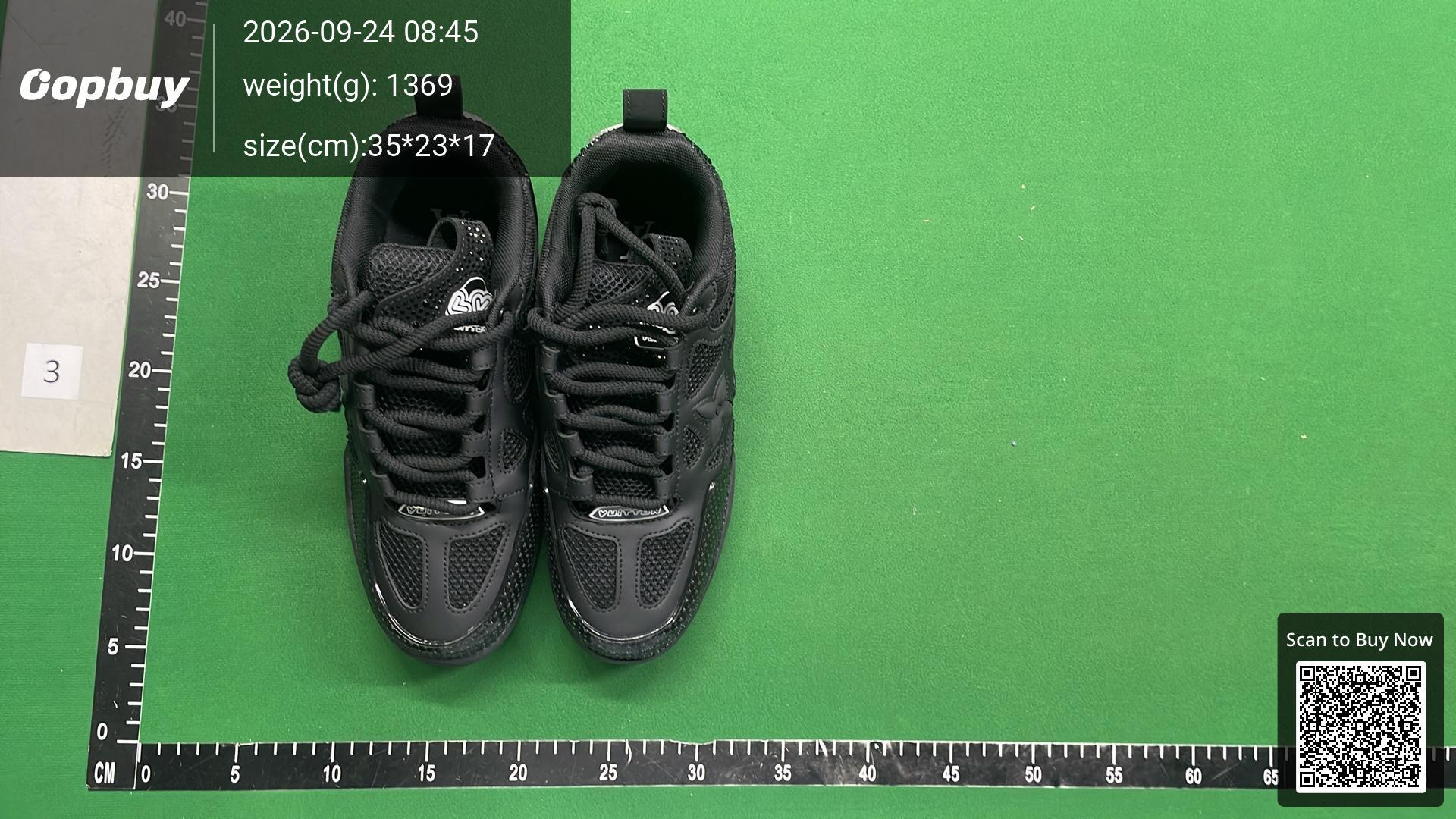 Foto QC 6 de Louis Vuitton Skate Low White Black Stitching