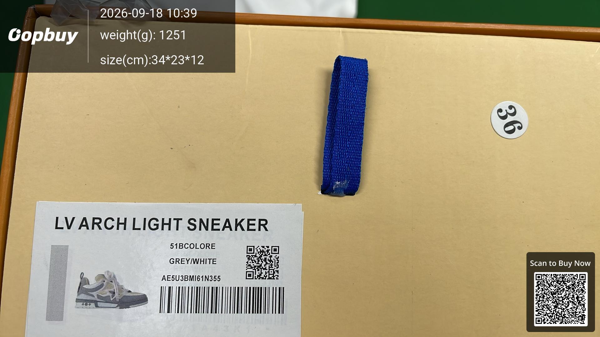 Foto QC 2 de Louis Vuitton Trainer Platform Monogram Flower White Grey