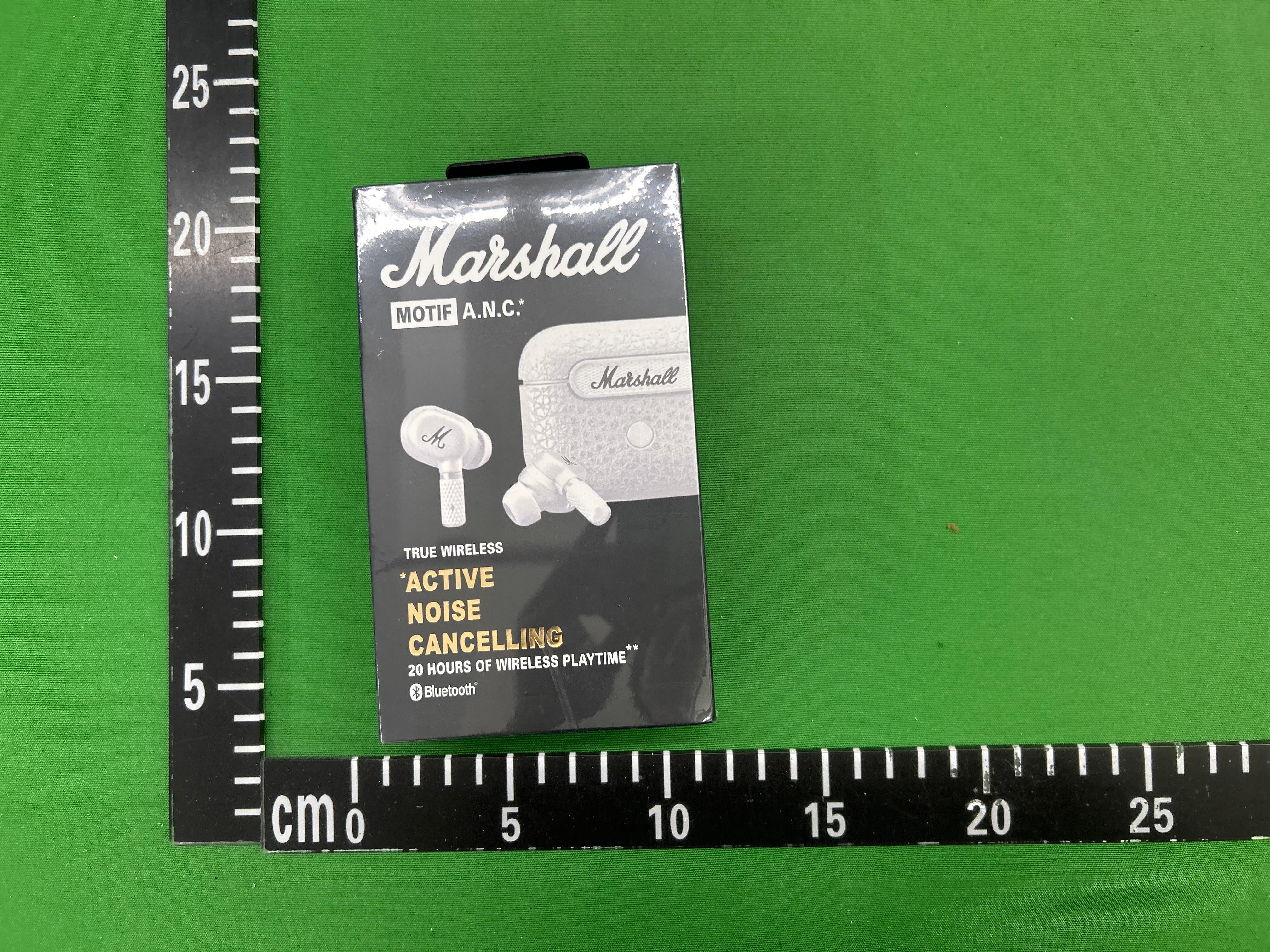 Foto QC 2 de Marshall Leather Wireless Earbuds for Universal White
