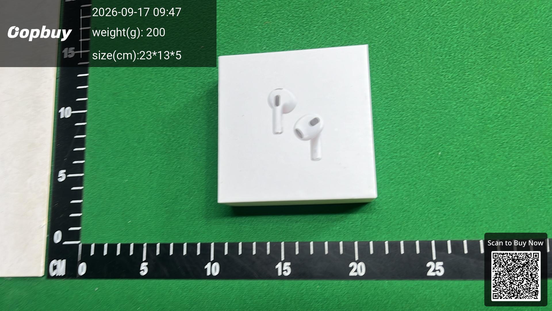 Foto QC 7 de Apple AirPods (3rd generation) Earphones for iPhone White