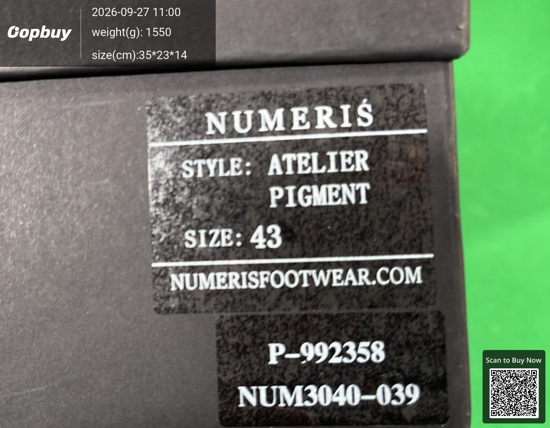 Foto QC 8 de Numeris Board Shoe Low Distressed Olive White jump7c