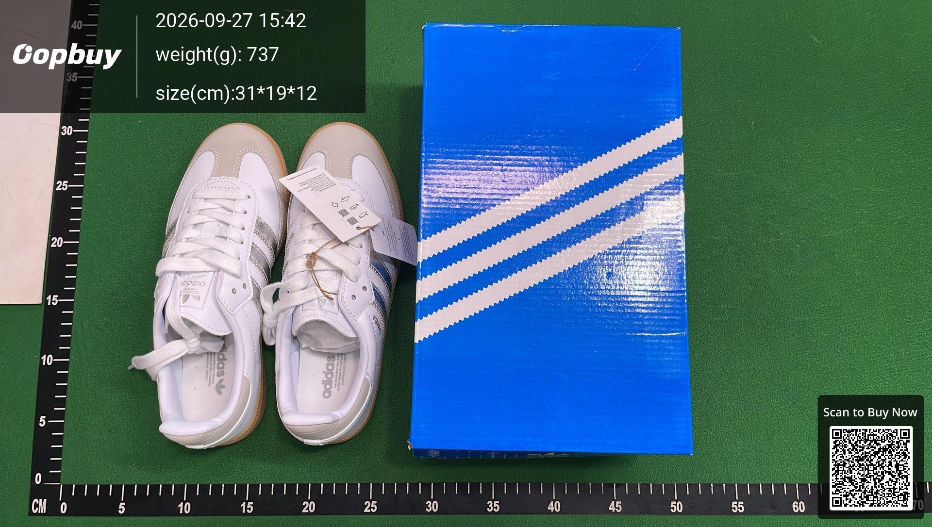 Foto QC 7 de adidas Samba OG Caroline Ricke White Black IE0739