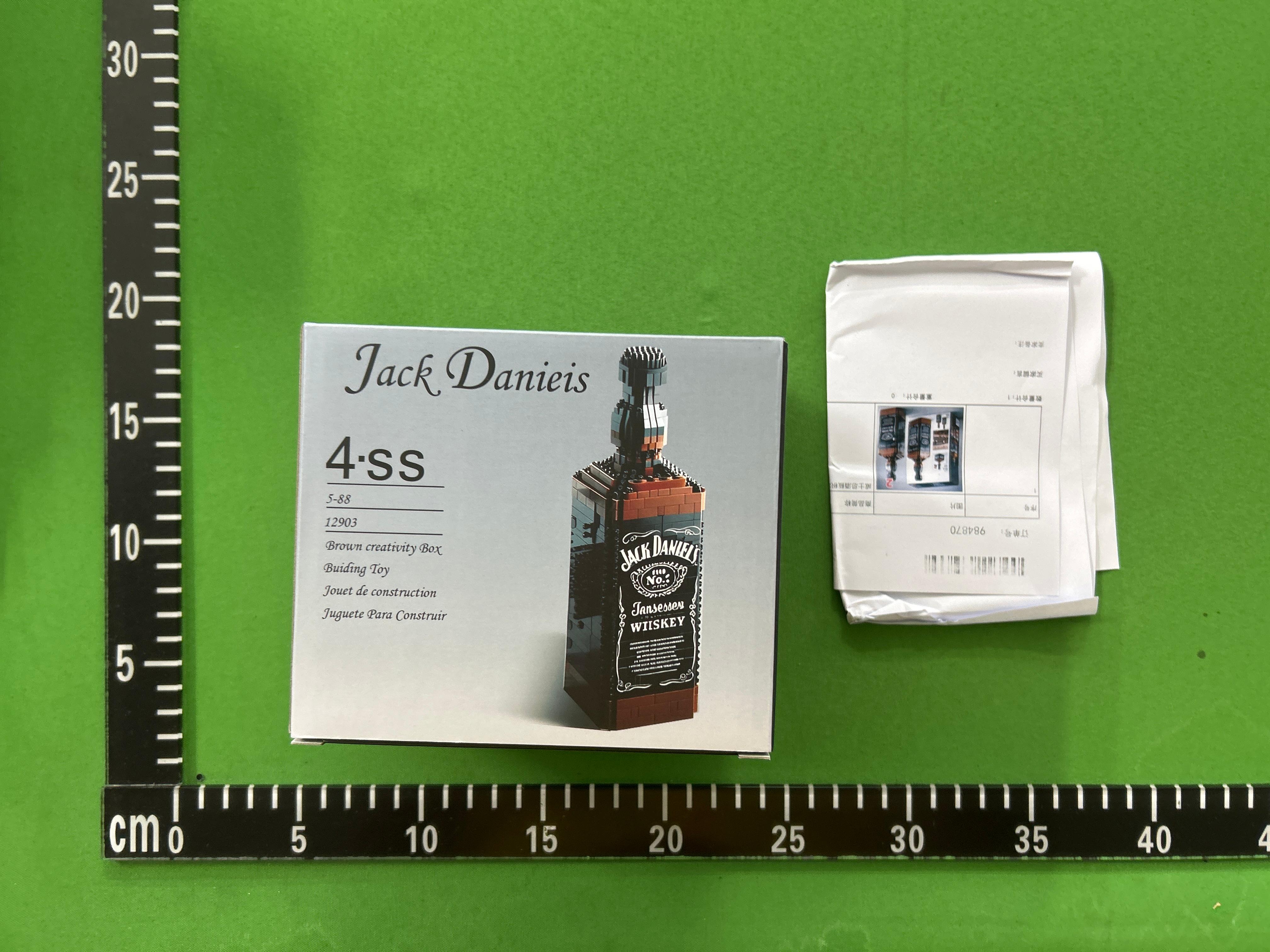 Foto QC 8 de Other Jack Daniel's Whiskey Bottle Culture Series Whiskey Bottle ABS Building Block Set
