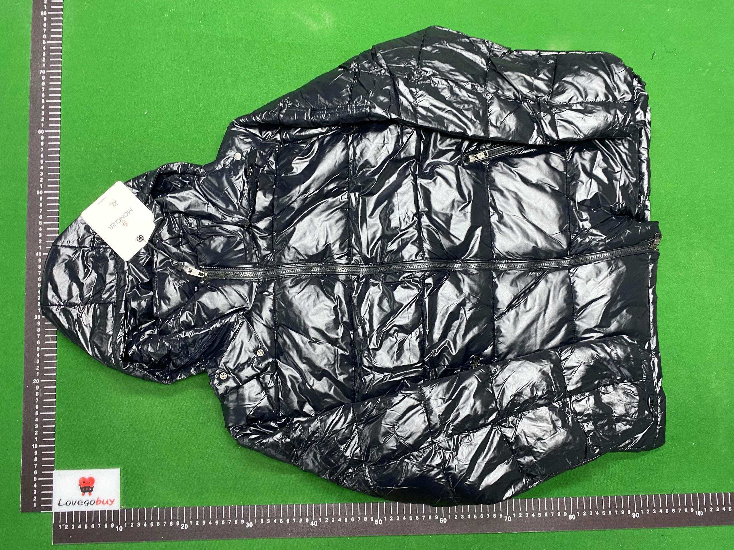 Foto QC 5 de Moncler Puffer Down Jacket Tricolor Black