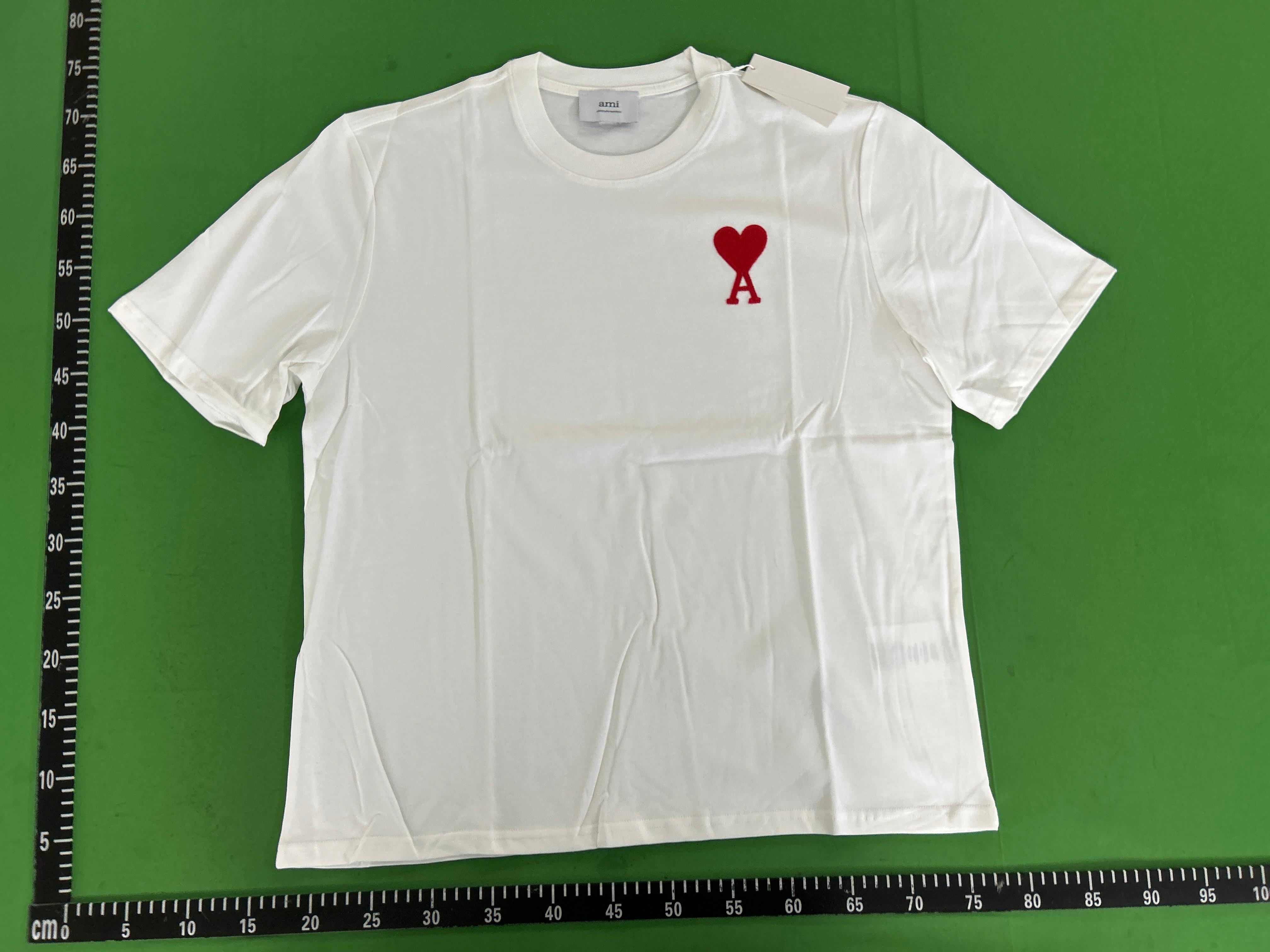 Foto QC 7 de Ami Paris Ami de Coeur T-shirt Charcoal