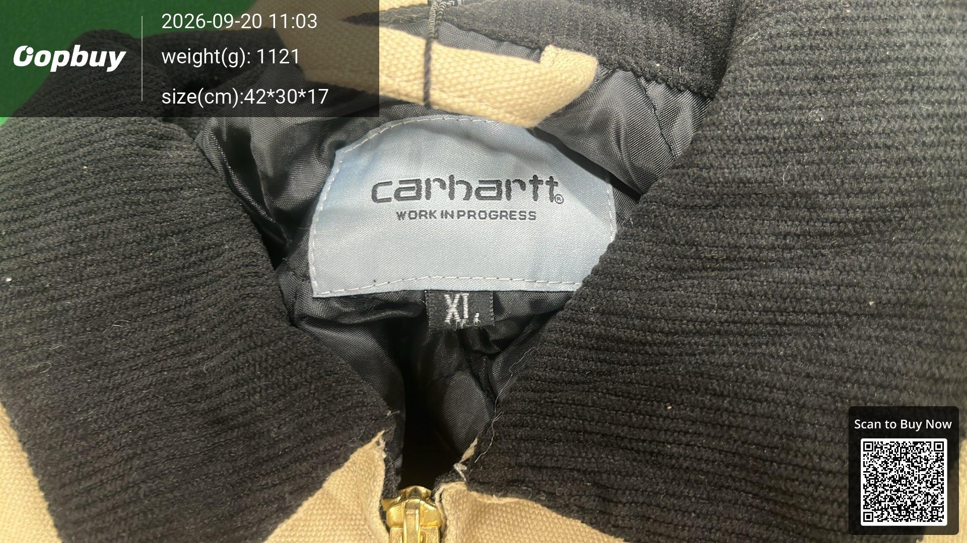 Foto QC 5 de Carhartt J01 Detroit Jacket Heavy Canvas Washed Navy