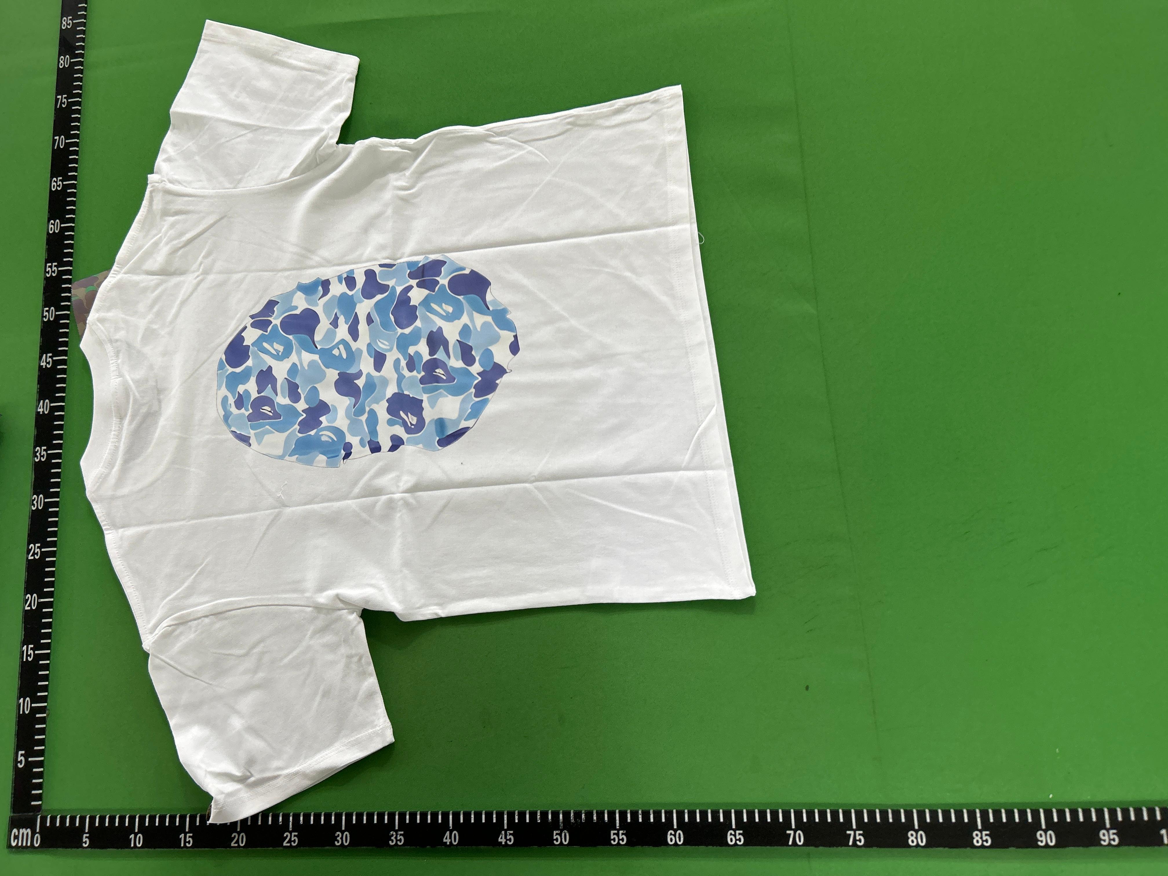 Foto QC 8 de Bape Check Ape Head T-shirt White