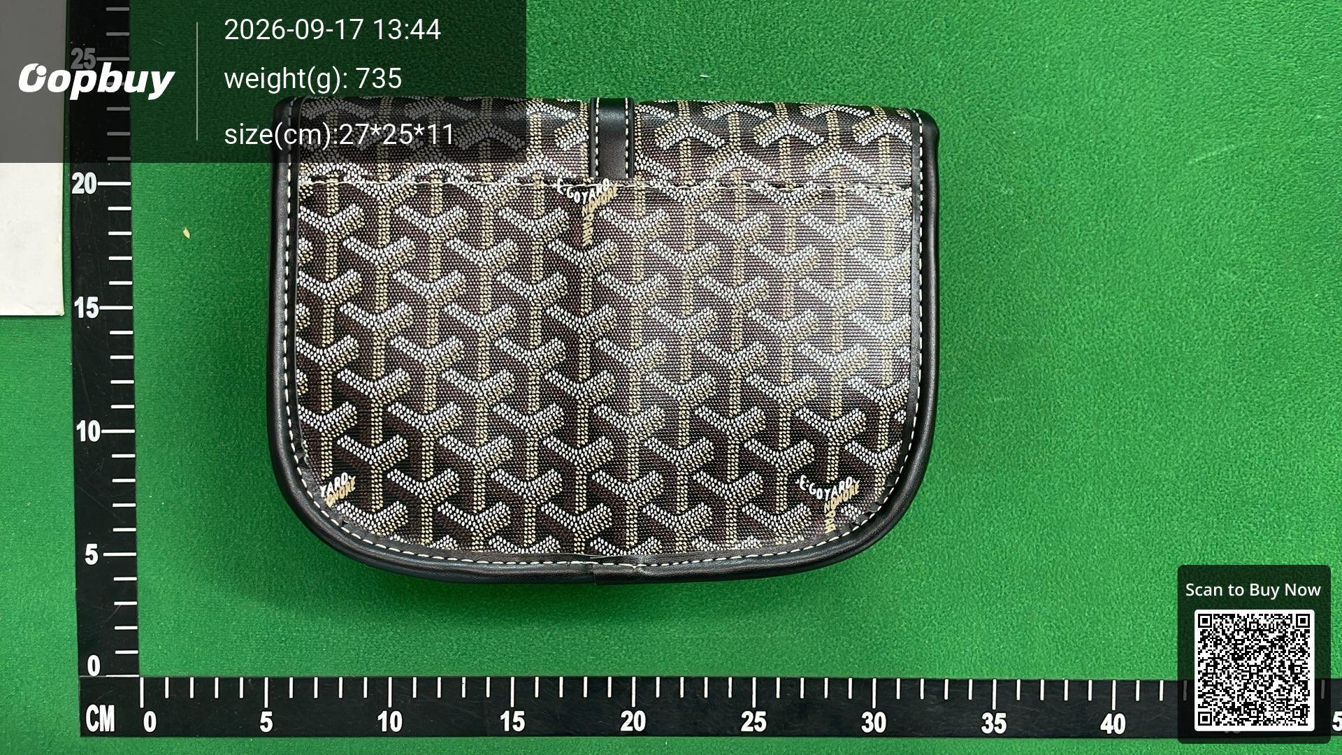 Foto QC 5 de Goyard Belvedere PM Goyardine Canvas
