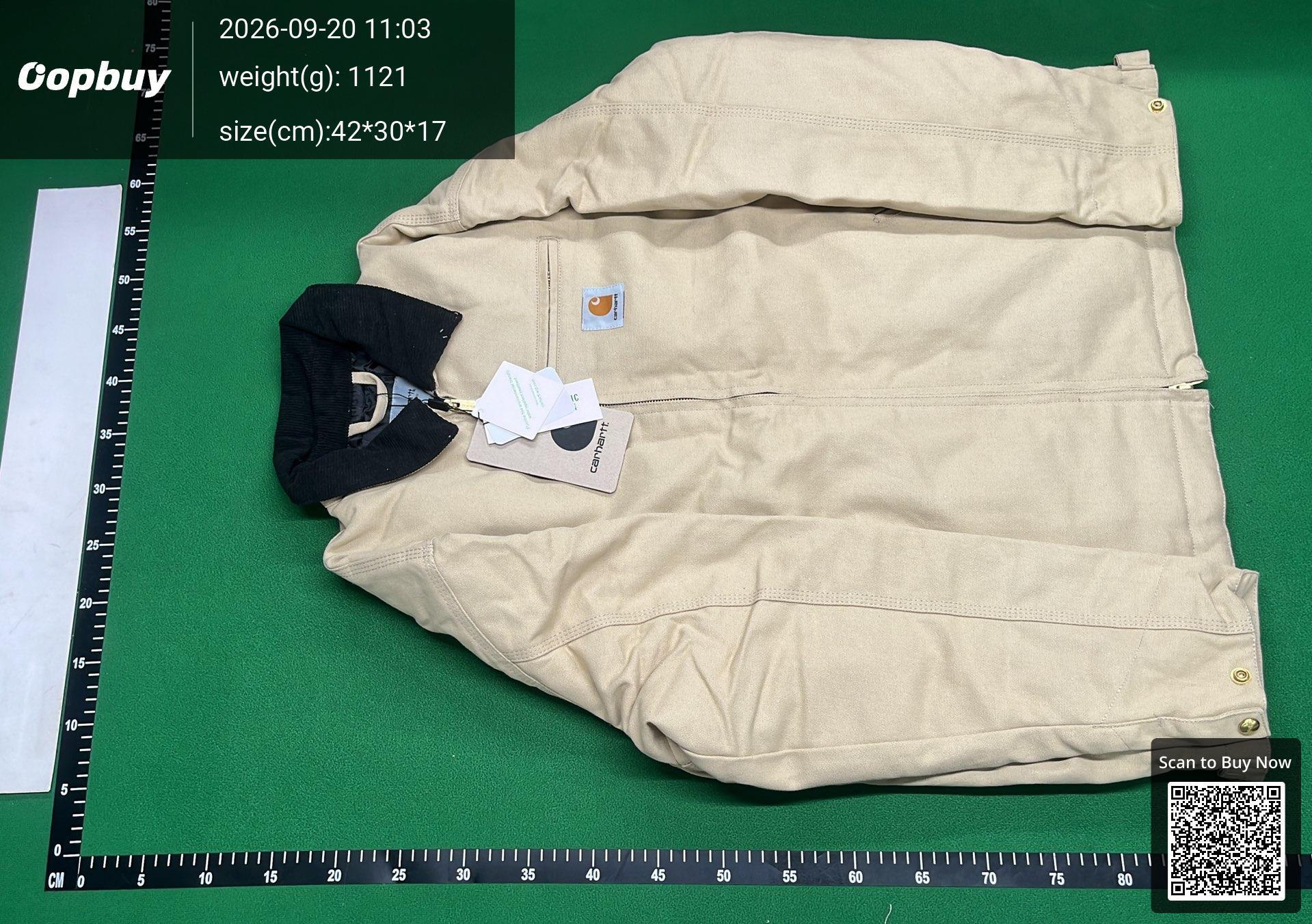 Foto QC 6 de Carhartt J01 Detroit Jacket Heavy Canvas Washed Navy