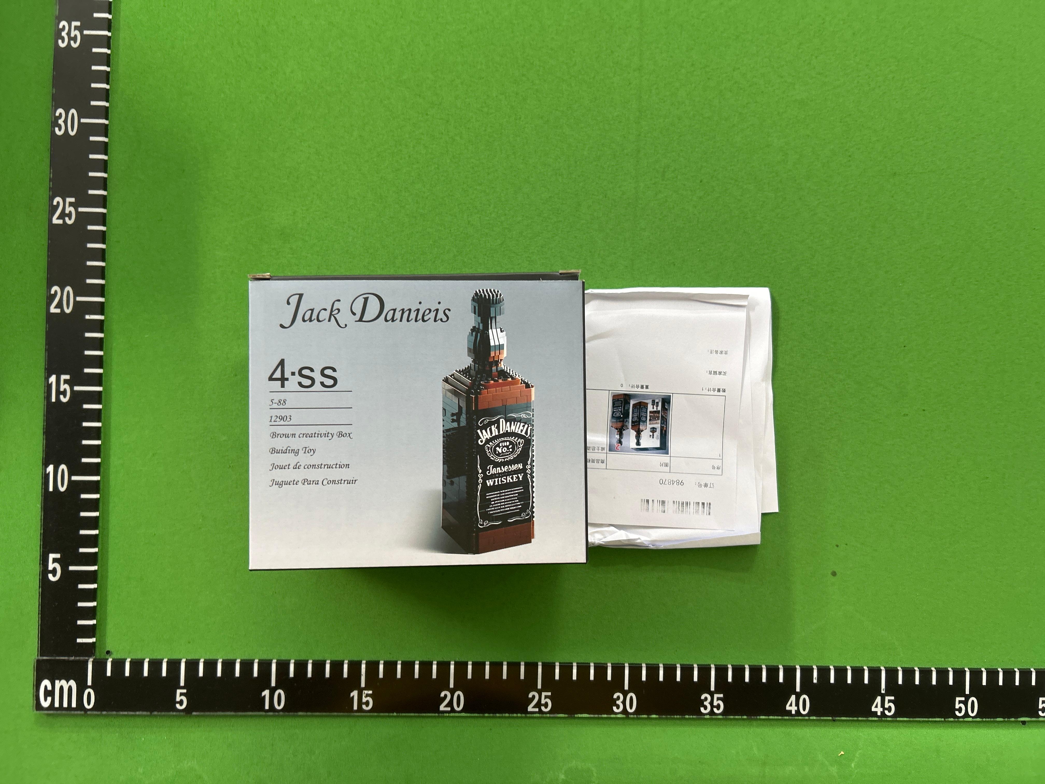 Foto QC 7 de Other Jack Daniel's Whiskey Bottle Culture Series Whiskey Bottle ABS Building Block Set