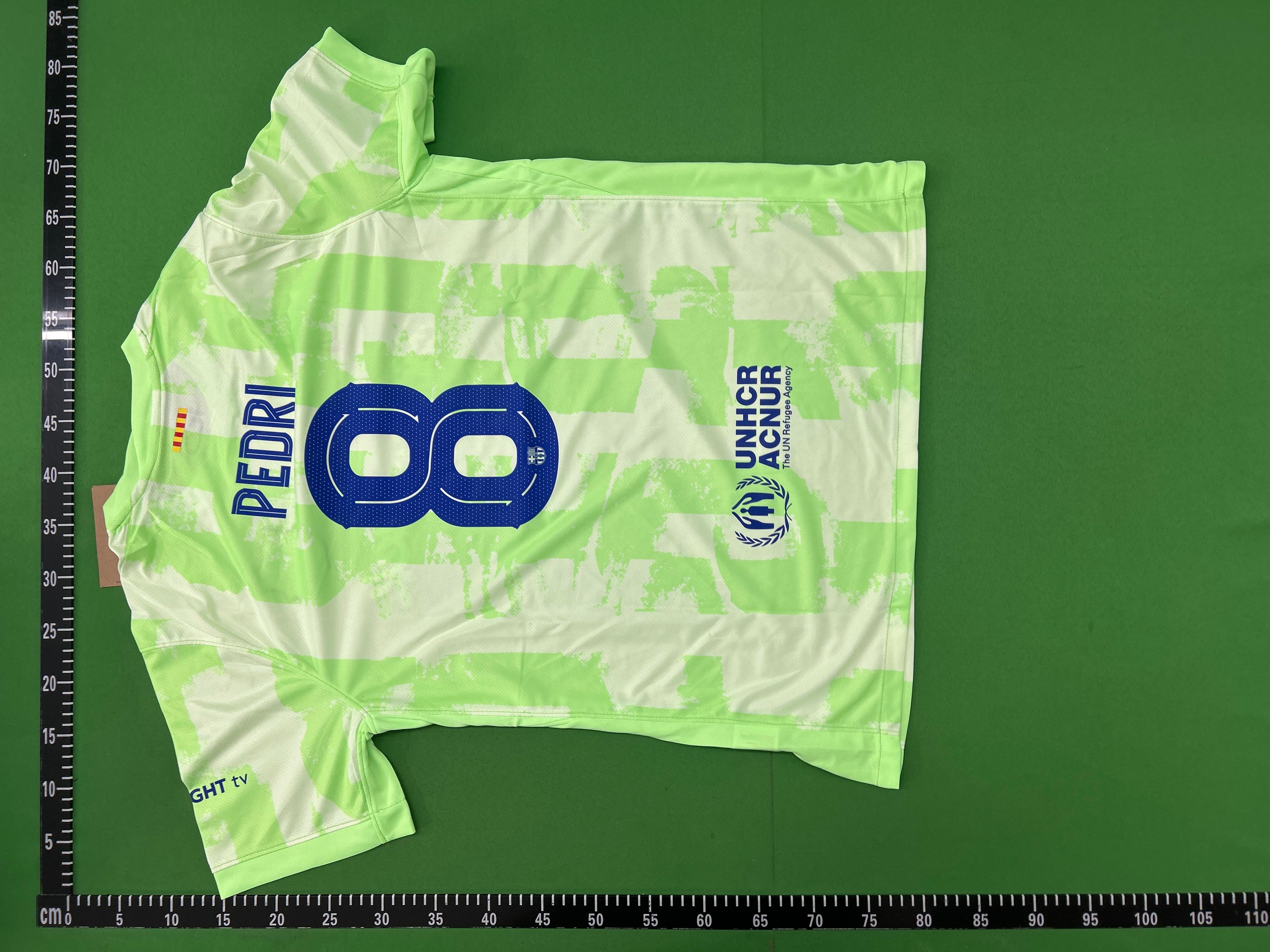 Foto QC 4 de Nike x FC Barcelona 2024/25 Third Jersey Barely Volt