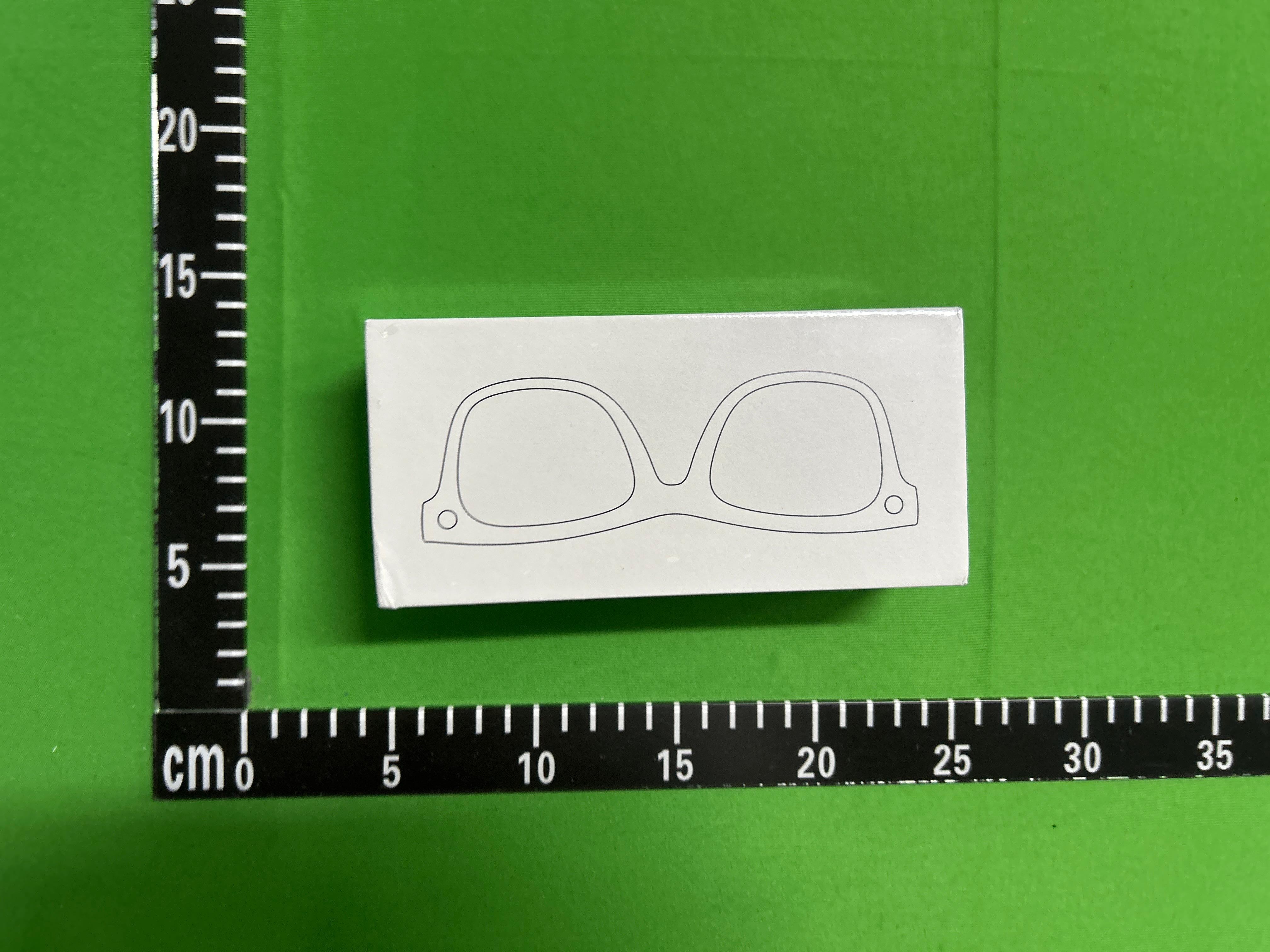 Foto QC 3 de Huadai MT5 Square-Frame Plastic Eyeglasses Black Clear (MT5)
