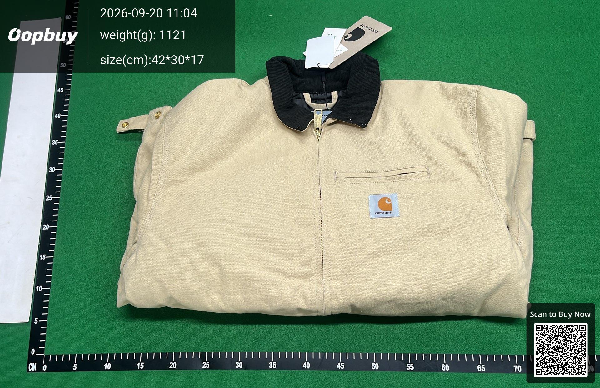 Foto QC 8 de Carhartt J01 Detroit Jacket Heavy Canvas Washed Navy
