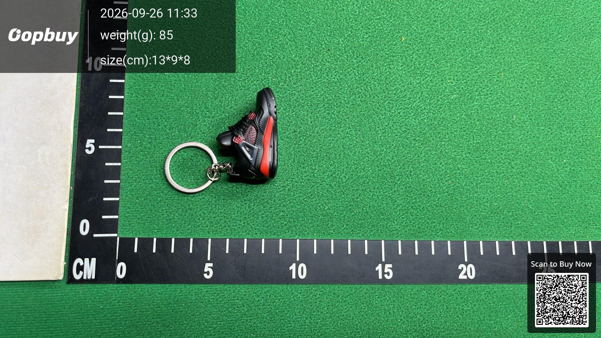 Foto QC 8 de Nike Air Jordan 4 Keychain
