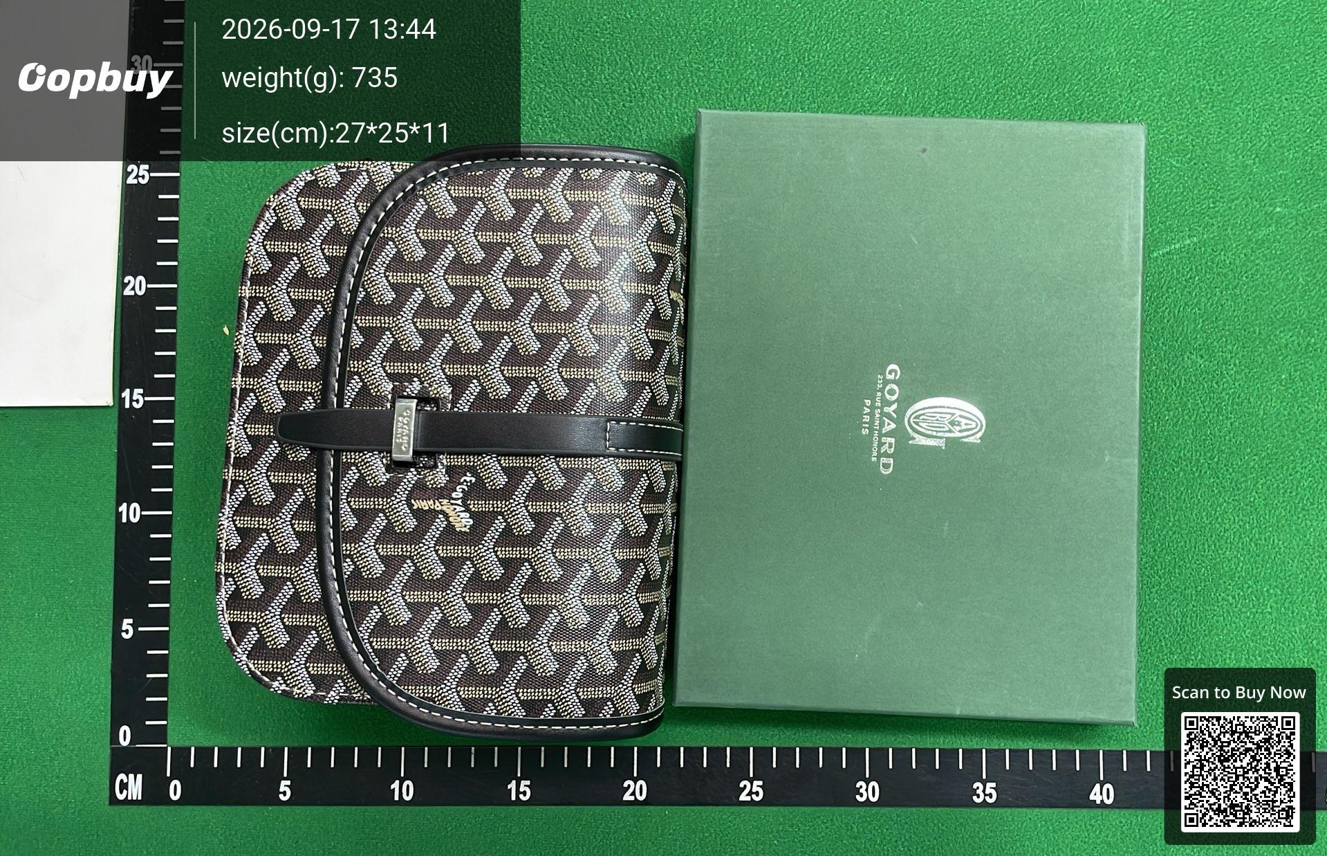 Foto QC 6 de Goyard Belvedere PM Goyardine Canvas