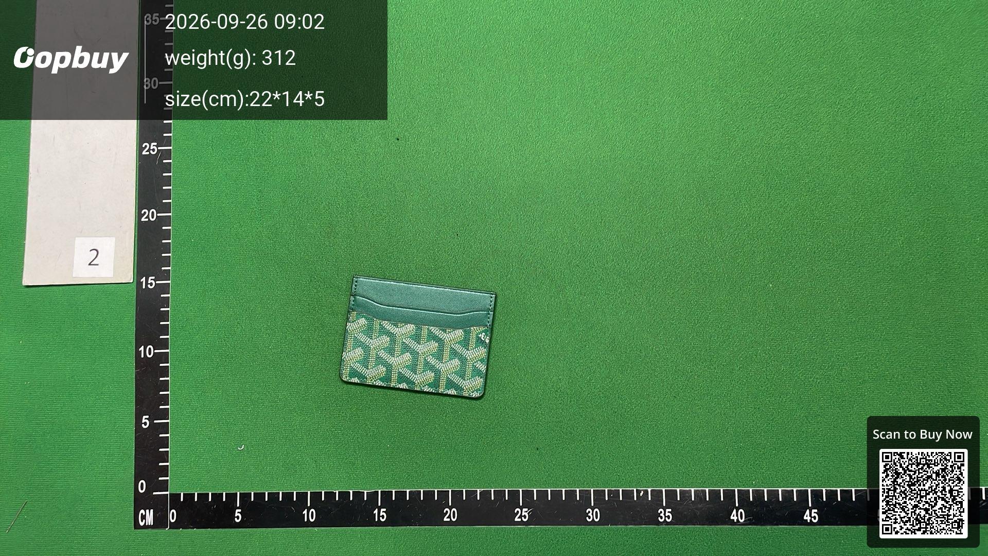 Foto QC 2 de Dior Dior Oblique Card Holder Grained Calfskin Black